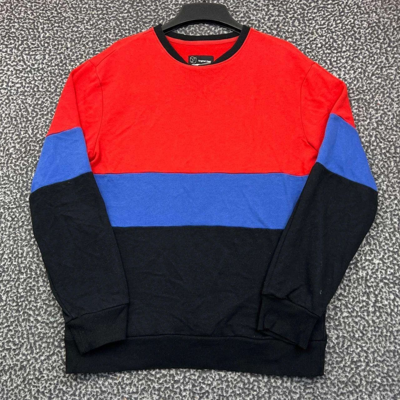 Other Original Use Sweatshirt Men Color Block Pullover Crew Neck S Size US S / EU 44-46 / 1 - 1 Thumbnail