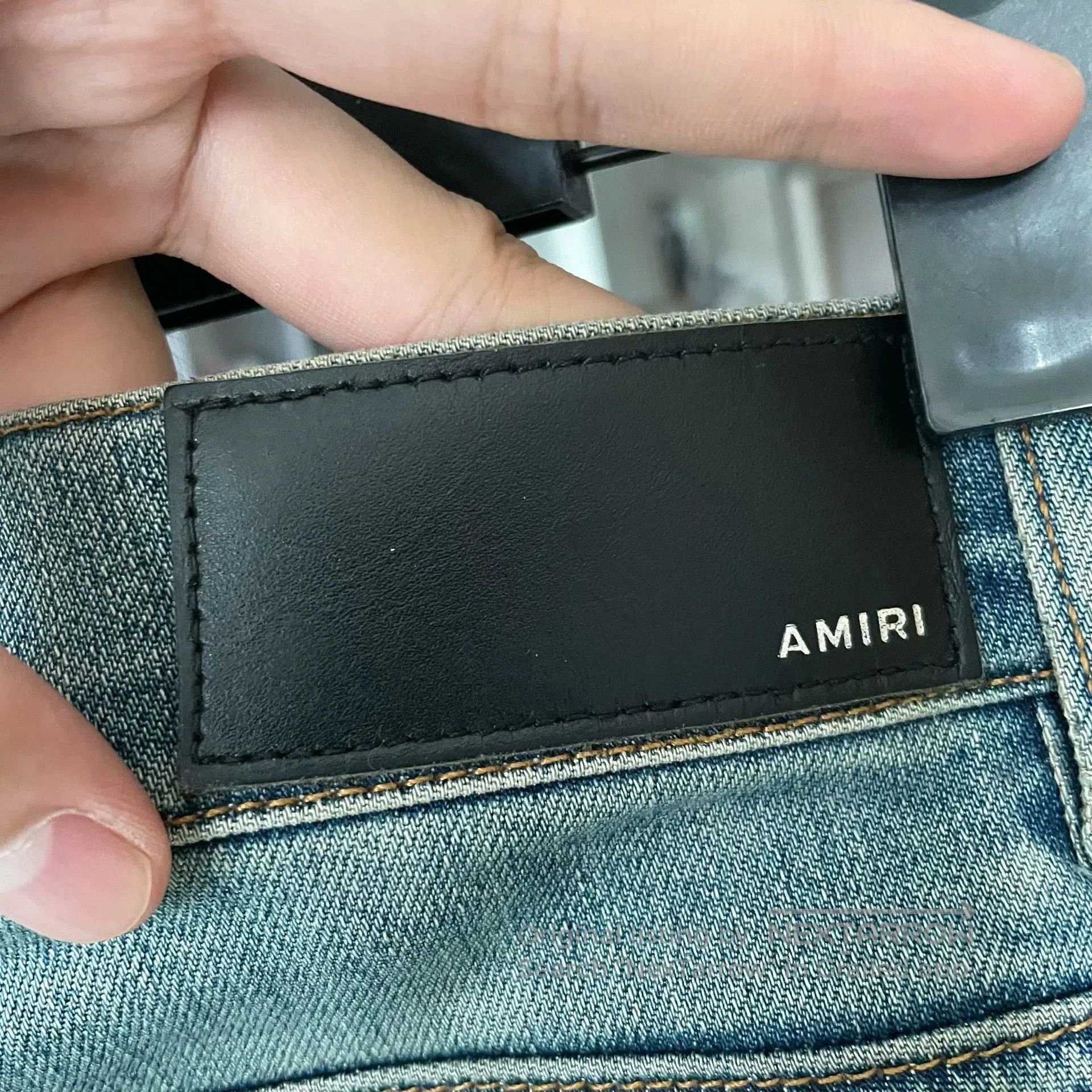 Amiri Amiri Washed Blue Jeans Size 32. Size US 32 / EU 48 - 5 Thumbnail