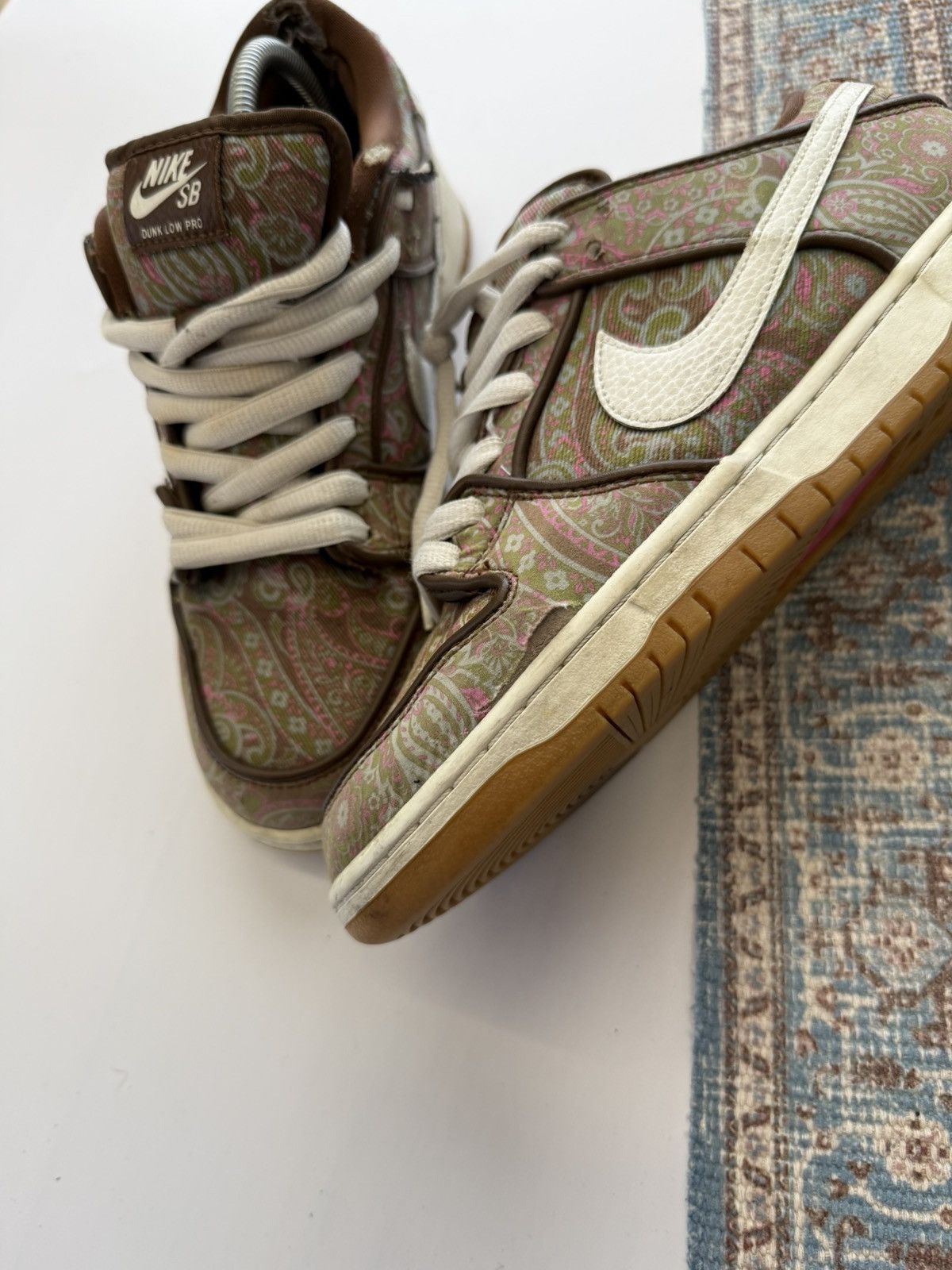 Nike Nike SB Dunk Pro Paisley Brown Low Sneakers Size US 9 / EU 42 - 5 Thumbnail