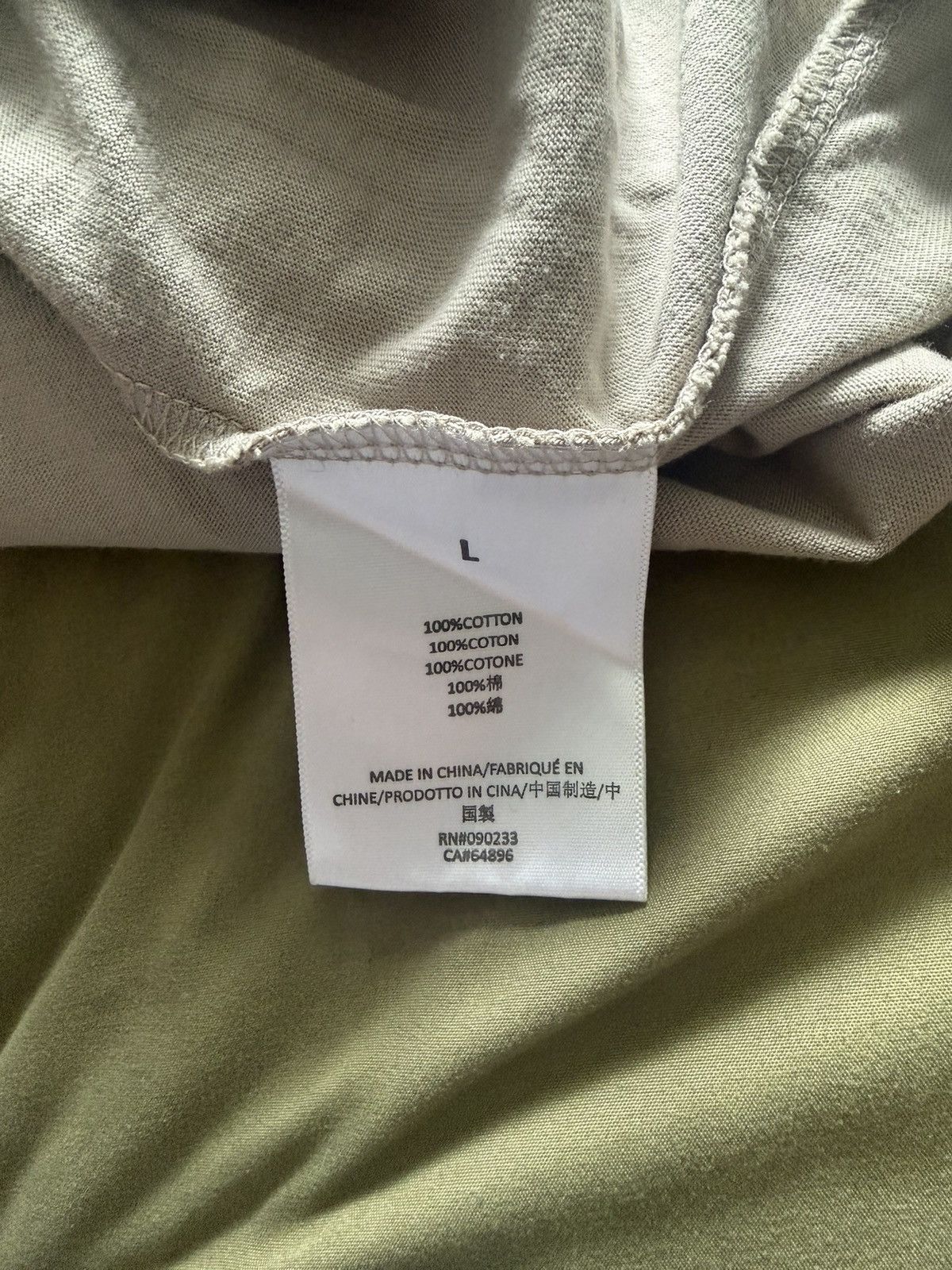 Fear of God Essentials Tee Size US L / EU 52-54 / 3 - 7 Thumbnail