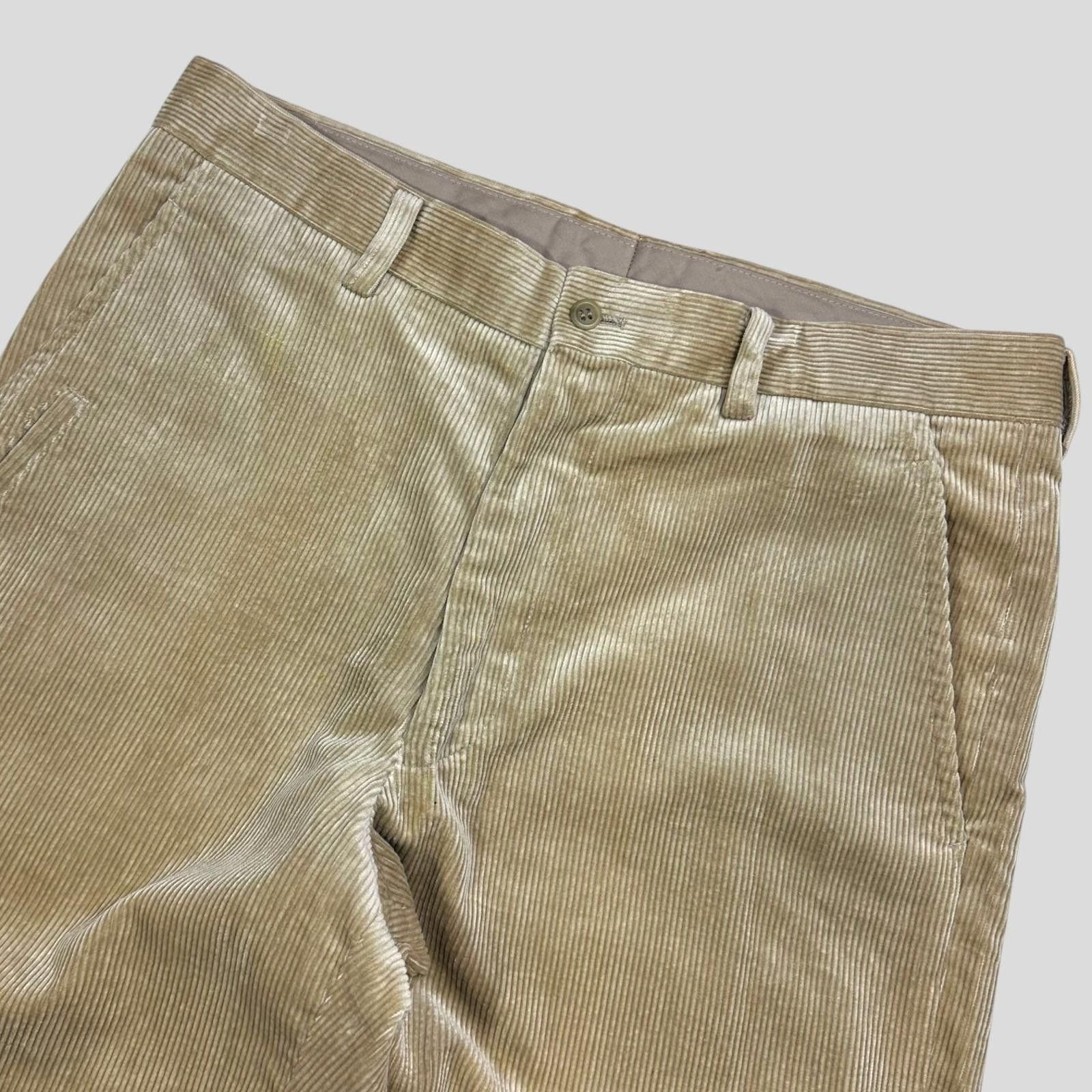 Issey Miyake Issey Miyake 1988 Cotton Label Jumbo Cord Trousers - 4 (L) Size US 35 - 2 Thumbnail