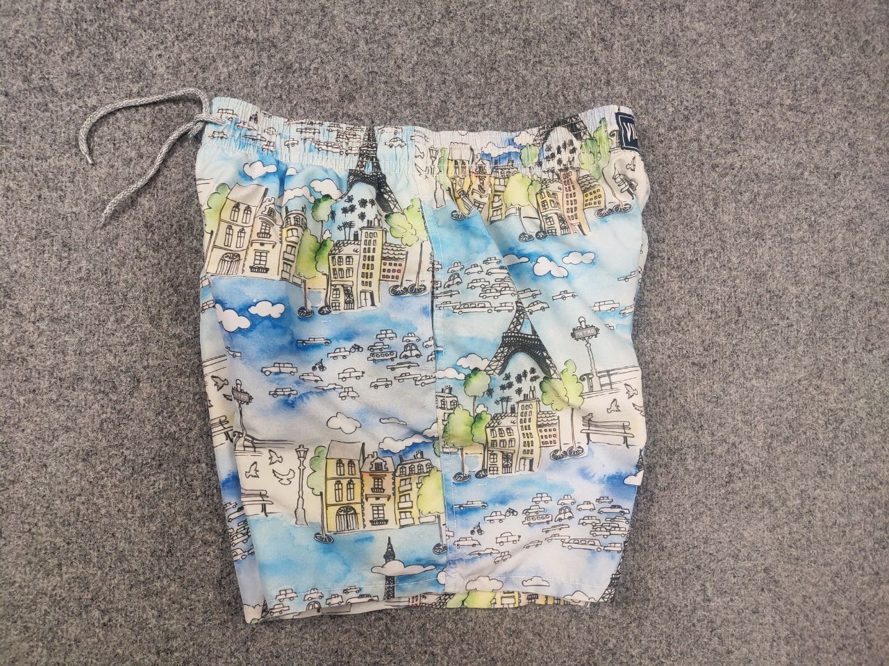Vilebrequin Vilebrequin Moorea Swim Shorts Paris Eiffel Casual Pocket Size US 34 / EU 50 - 9 Thumbnail