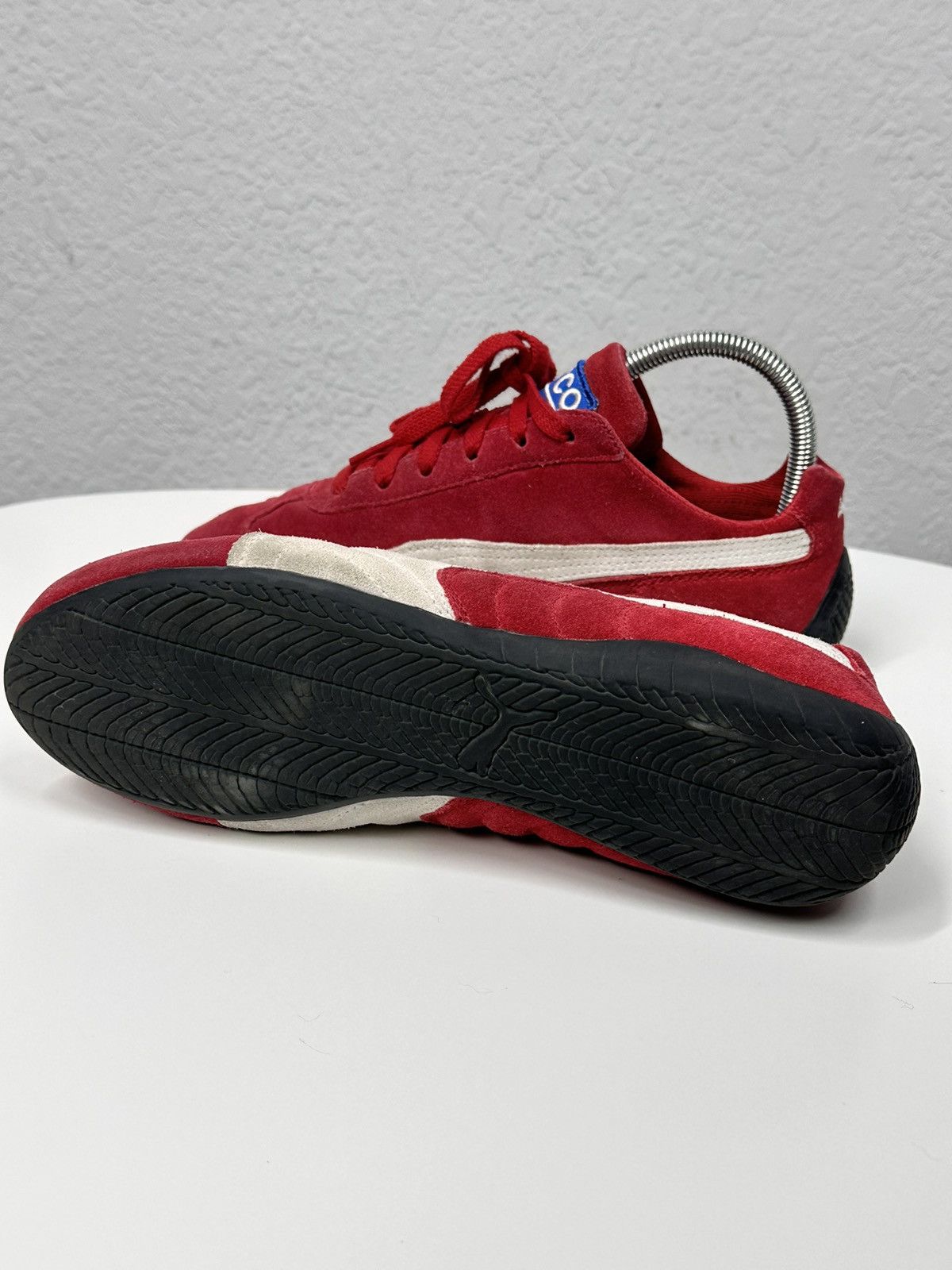 Puma Vintage Sneakers Puma Speed Y2K Avantgarde Red Balenciaga Size US 9 / IT 39 - 12 Thumbnail