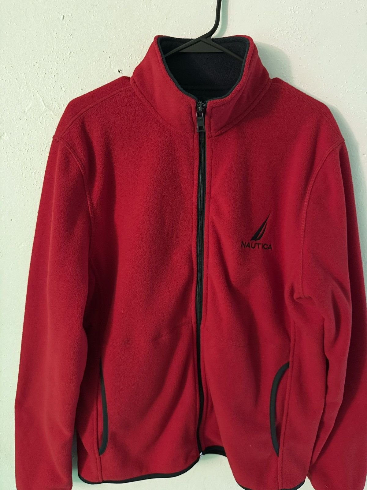 Nautica Nautica red fleece jacket Size US M / EU 48-50 / 2 - 1 Thumbnail