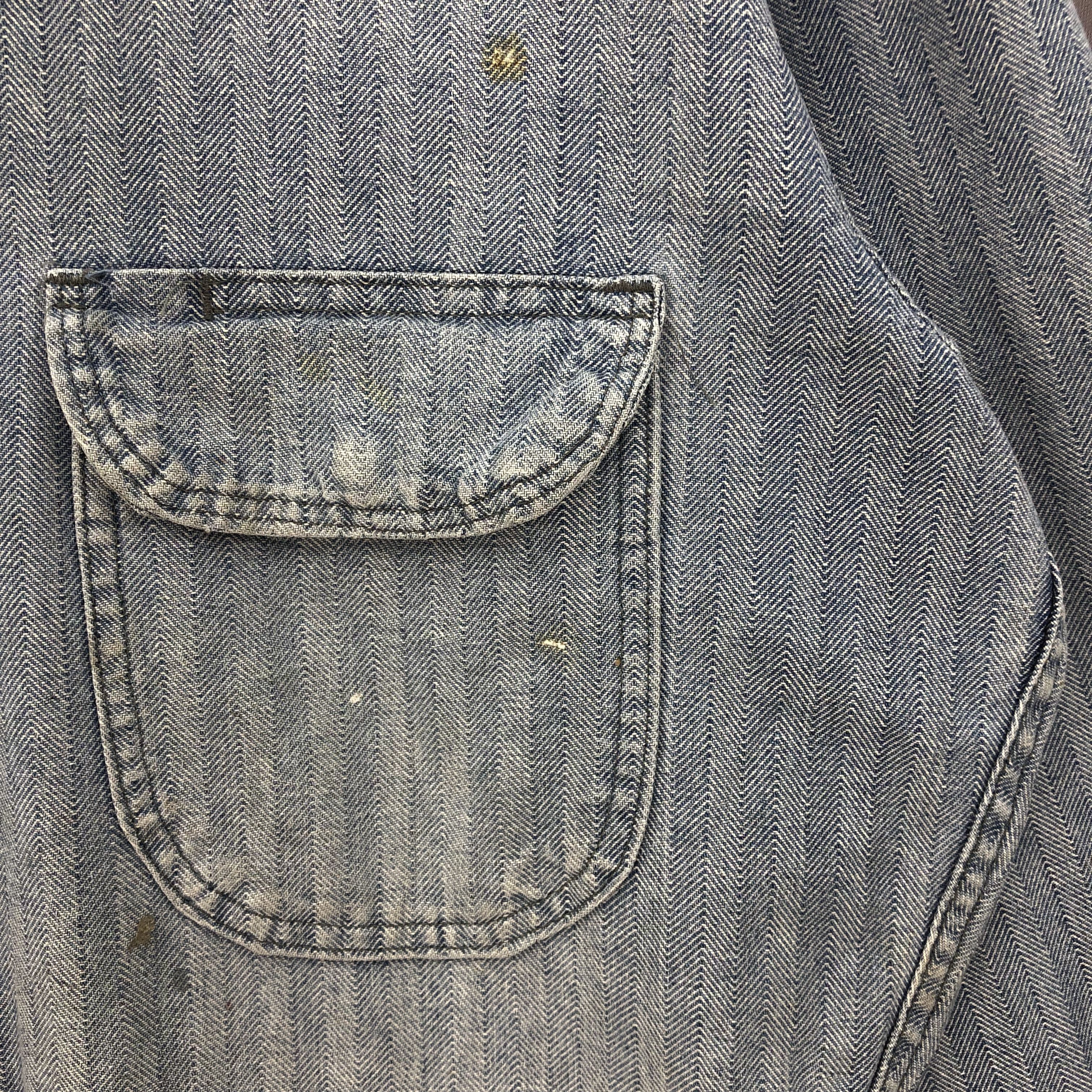 Dickies × Vintage Dirty Vintage 70s Dickies Workers Mechanics Overalls Size US 40 / EU 56 - 13 Thumbnail