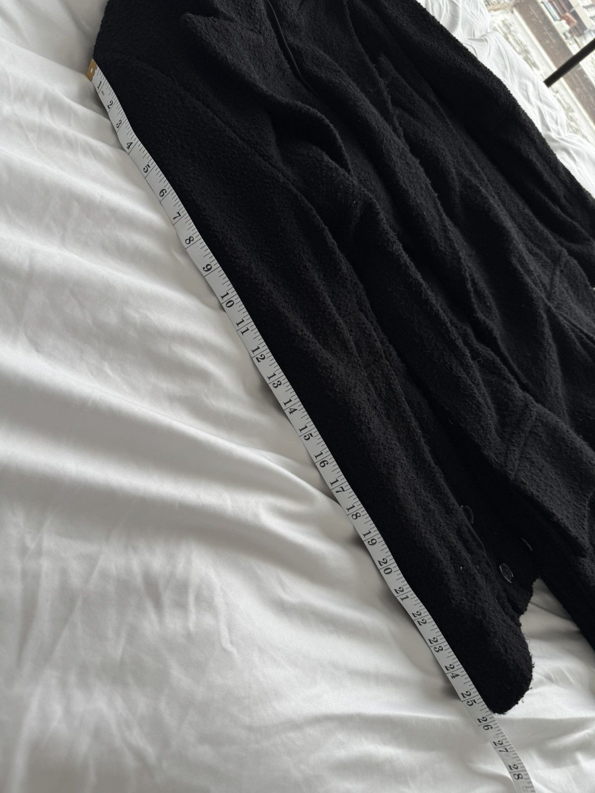 Ann Demeulemeester Textured overcoat Size US M / EU 48-50 / 2 - 9 Thumbnail