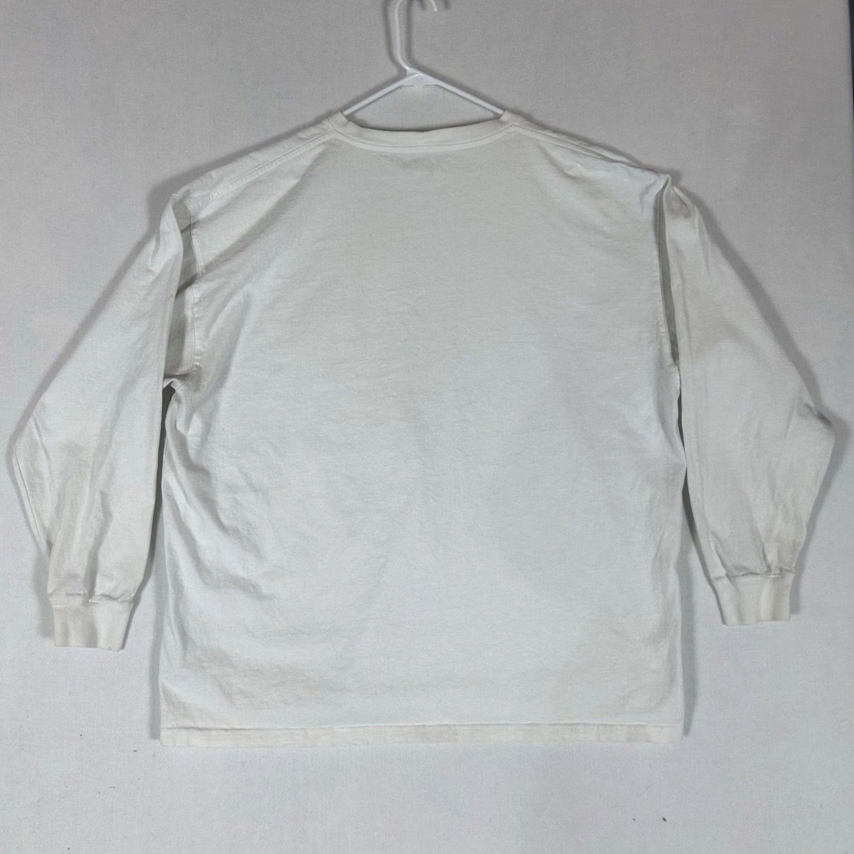 Carhartt Carhartt Long Sleeve Shirt Mens 2XL White Cotton Casual XXL Stained, Logo, USA, Work, Vintage: No Size US XXL / EU 58 / 5 - 6 Thumbnail
