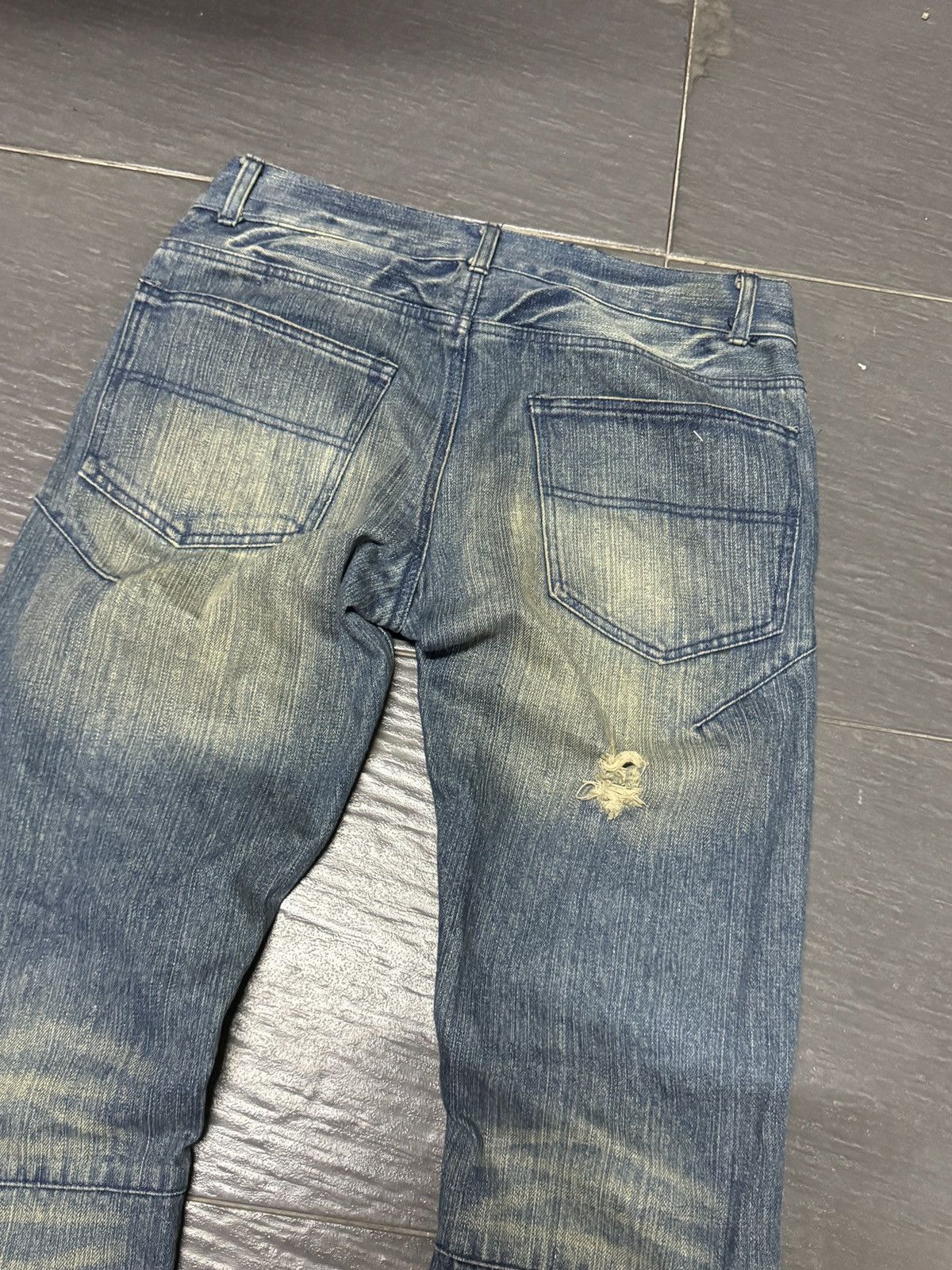 Japanese Brand Pholodox style of Numbernine jeans Size US 30 / EU 46 - 4 Thumbnail