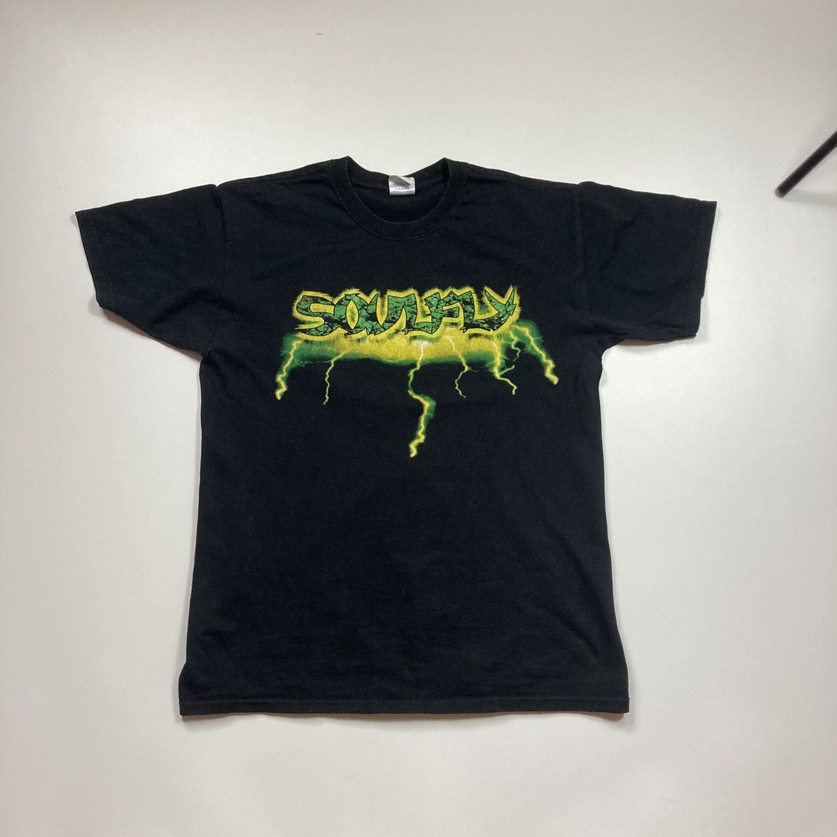 vintage soulfly sepultura groove trash metal rock band tee