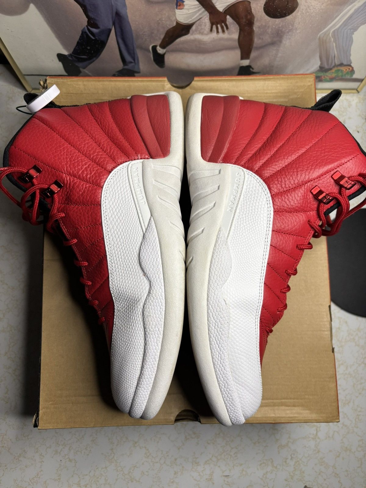 Jordan Brand Jordan Retro 12 ‘Gym Red’ Size US 12 / EU 45 - 4 Thumbnail