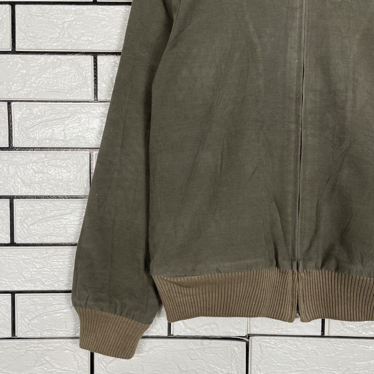 Japanese Brand Mizuiro Ind Bomber Jacket Size S / US 4 / IT 40 - 3 Thumbnail