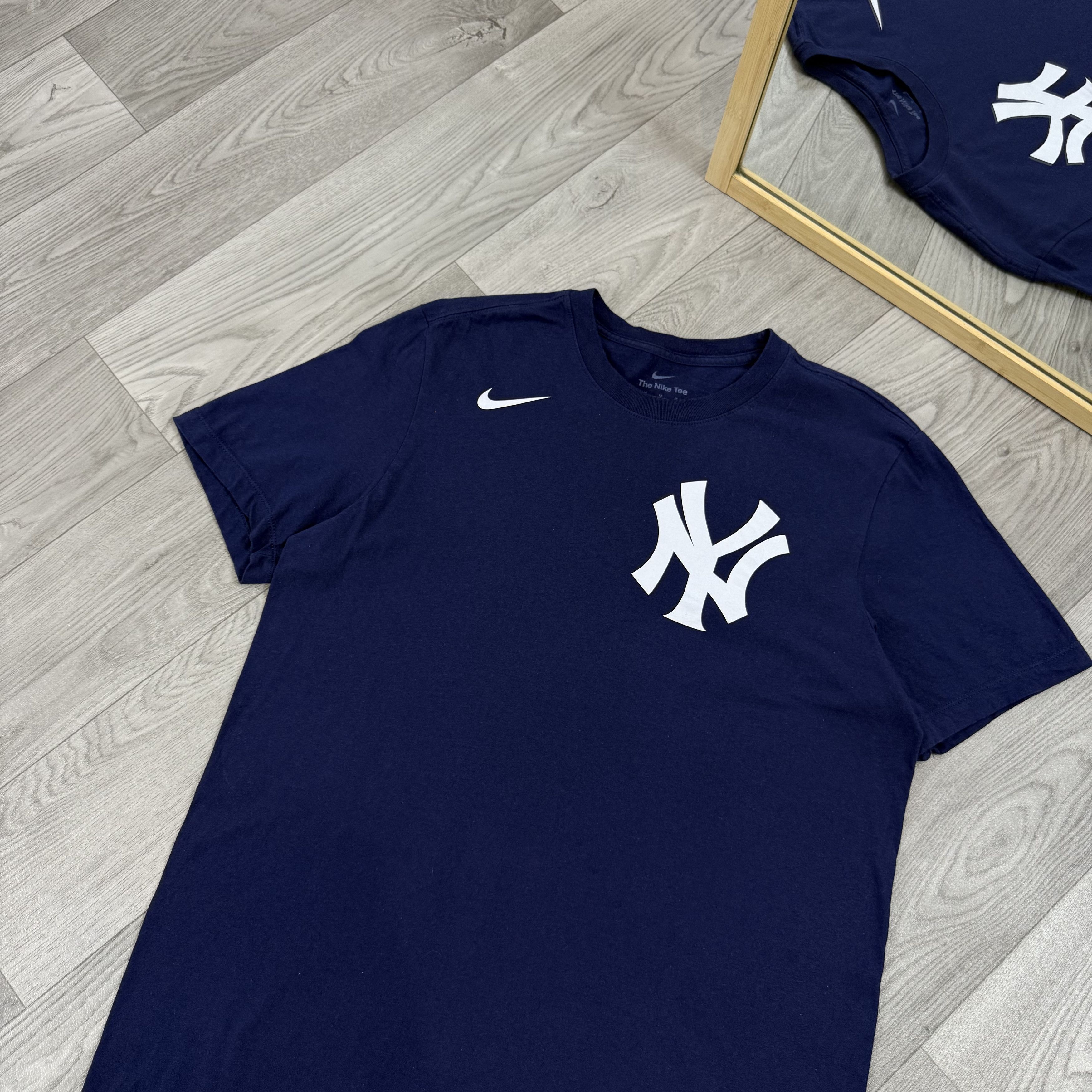 New York Yankees Nike New York Yankees Blue Graphic Tee Shirt Size US M / EU 48-50 / 2 - 4 Thumbnail