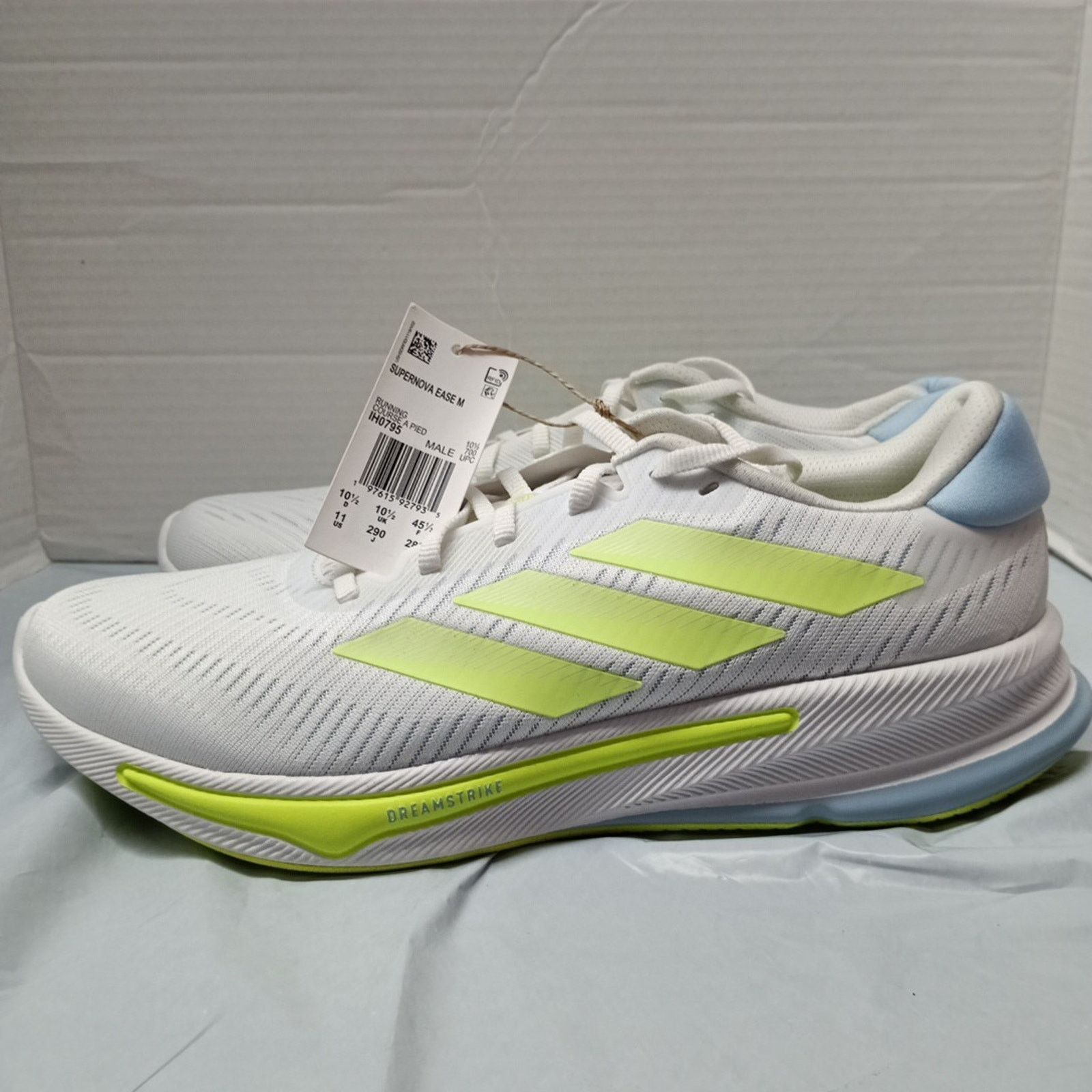 Adidas Adidas Supernova Ease White Yellow Running Shoes Men Size 11 Size US 11 / EU 44 - 3 Thumbnail