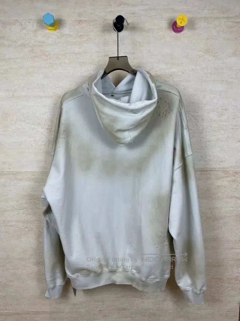 Balenciaga Balenciaga Joint Mud-Dyed Old-School Hoodie Size US S / EU 44-46 / 1 - 3 Thumbnail