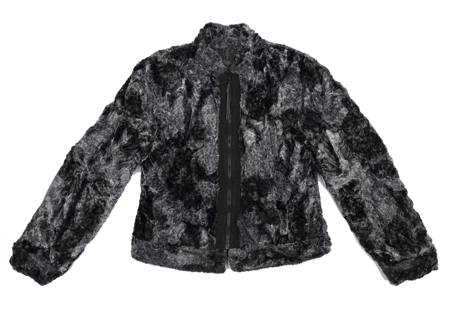 Jean Paul Gaultier Reversible Knit Blouson with Berber Lining in Gray Size US M / EU 48-50 / 2 - 10 Thumbnail