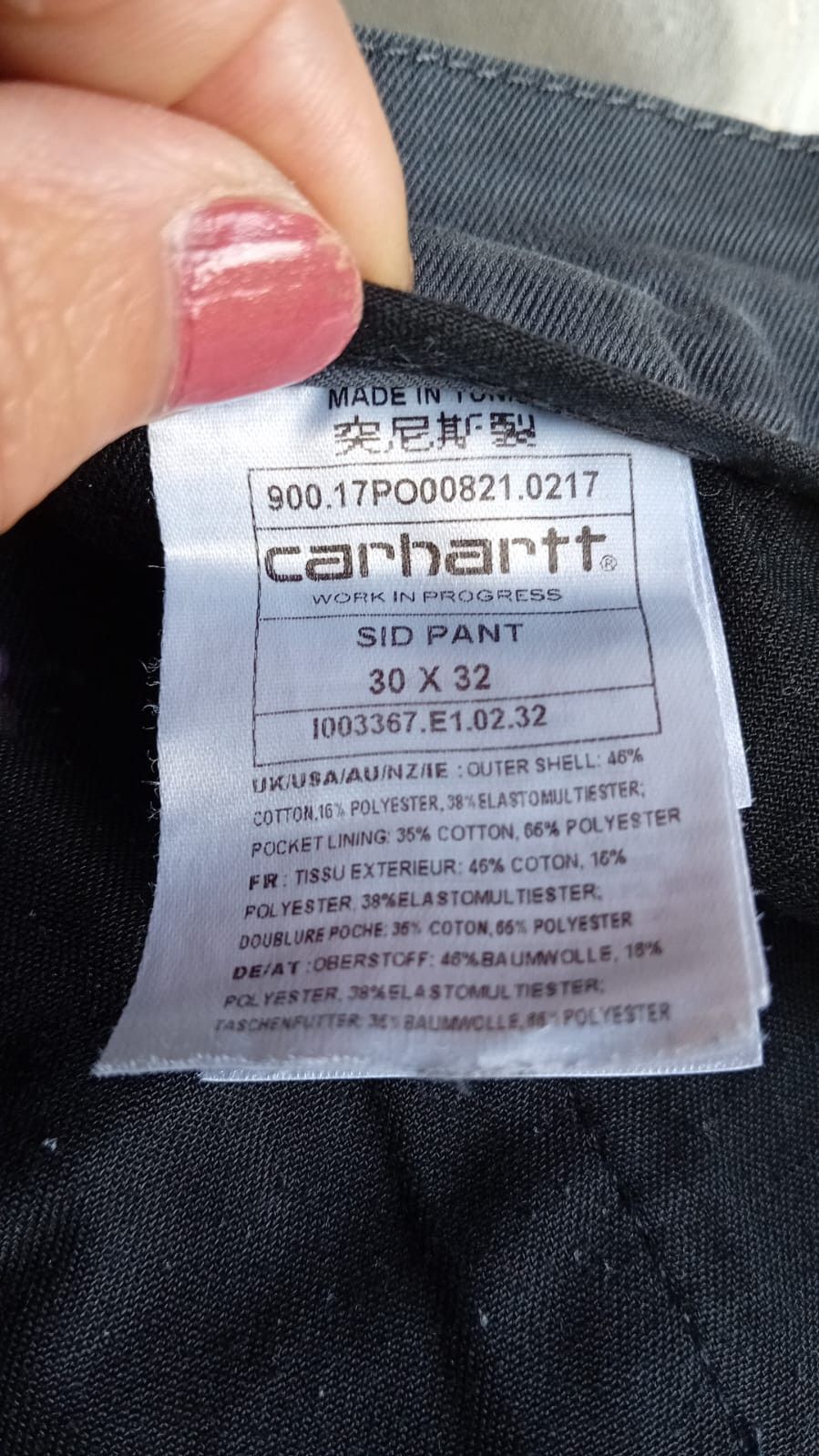 Carhartt Wip Carhartt WIP Sid Pant Fit trousers Gray Chinos sz 30x32 Size US 30 / EU 46 - 3 Thumbnail
