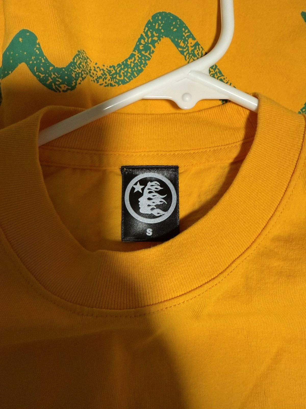HELLSTAR Hellstar Jesus “Path To Paradise” T Shirt Yellow Size US S / EU 44-46 / 1 - 3 Thumbnail