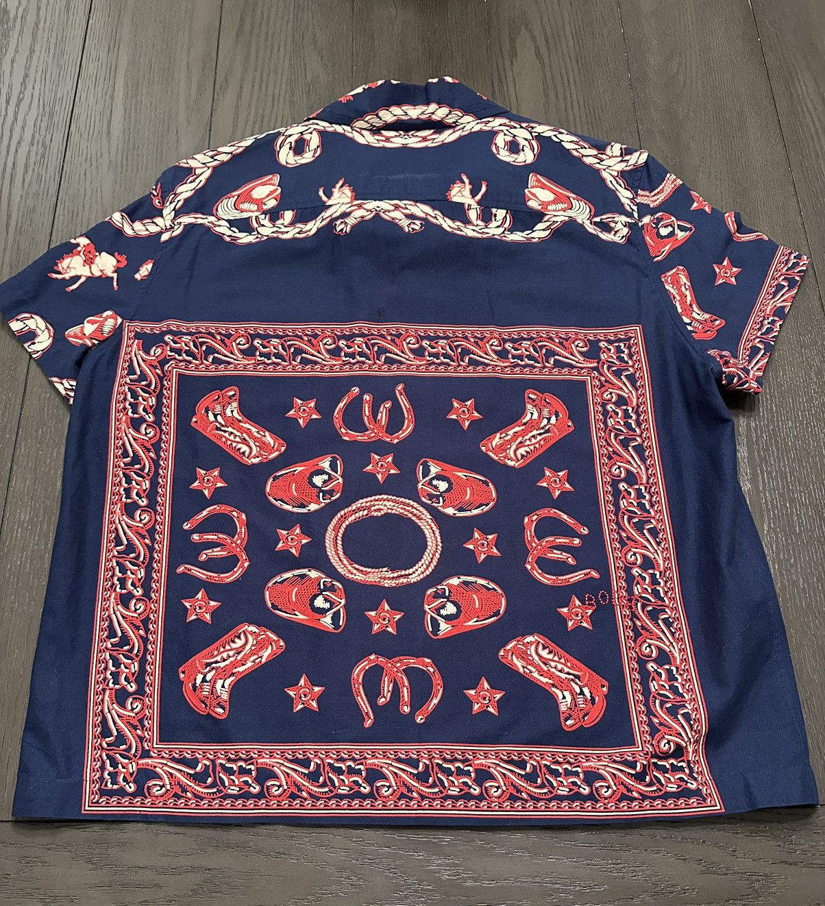 Bode Western Cowboy Themed Button up Size US M / EU 48-50 / 2 - 2 Thumbnail
