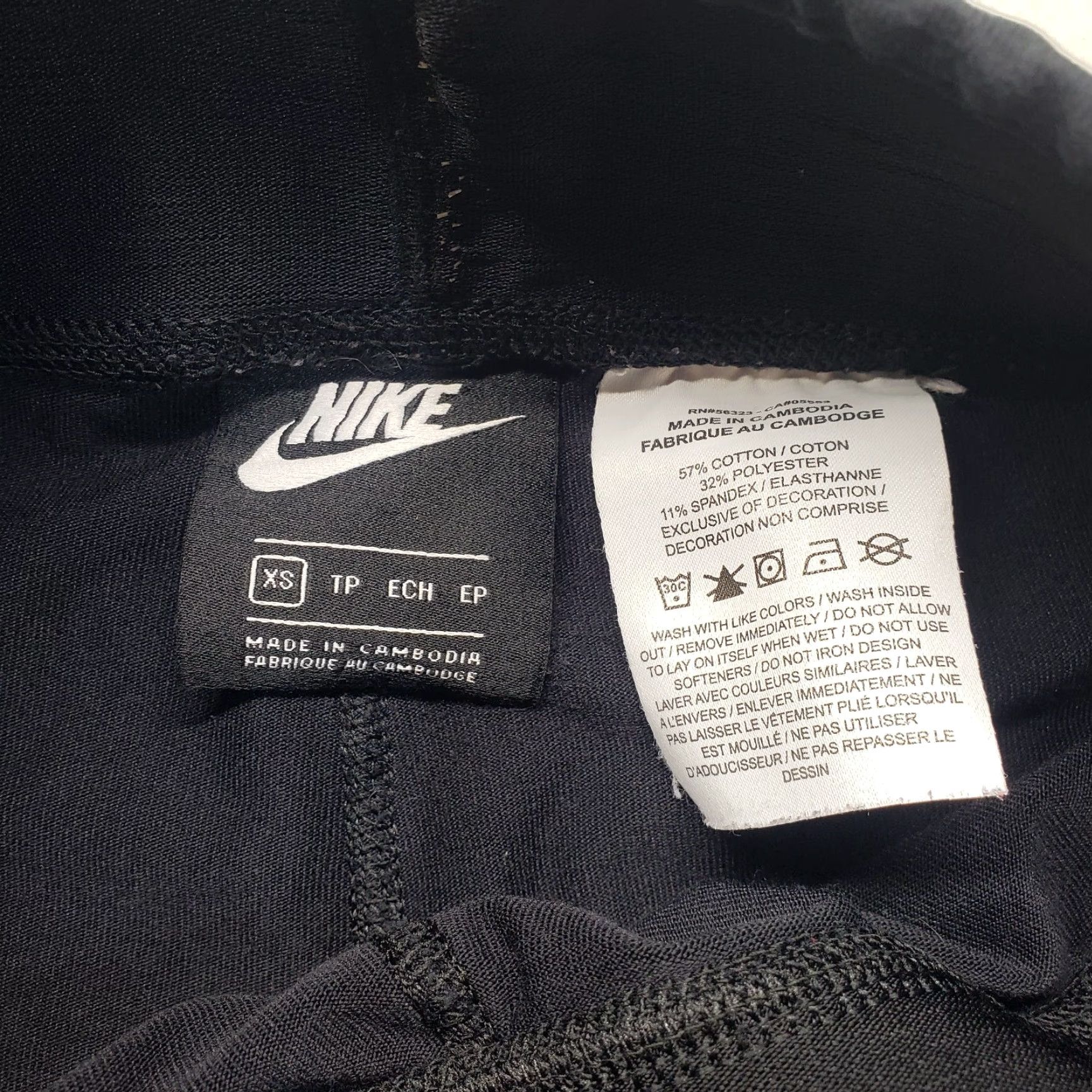 Nike NIKE Air Pants Sweatpants Logo Women XS Gray Cotton Blend Polyester Jogger Activewear Casual Extra Small XS Women’s Pants Size 28" / US 6 / IT 42 - 3 Thumbnail