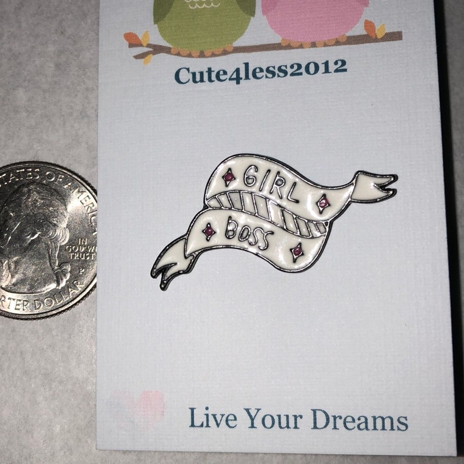 Other Girl Boss Pin Brooch Size ONE SIZE - 1 Thumbnail