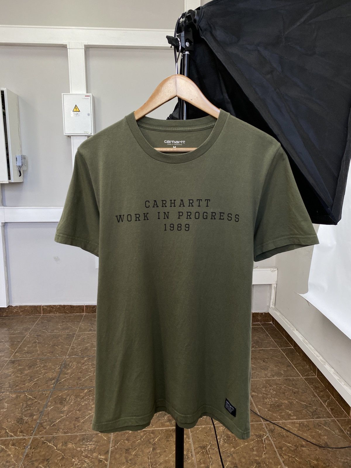 Carhartt 🇺🇸 Carhartt Work in Progress 1989 Military Style T-Shirt Rare Size US M / EU 48-50 / 2 - 1 Thumbnail