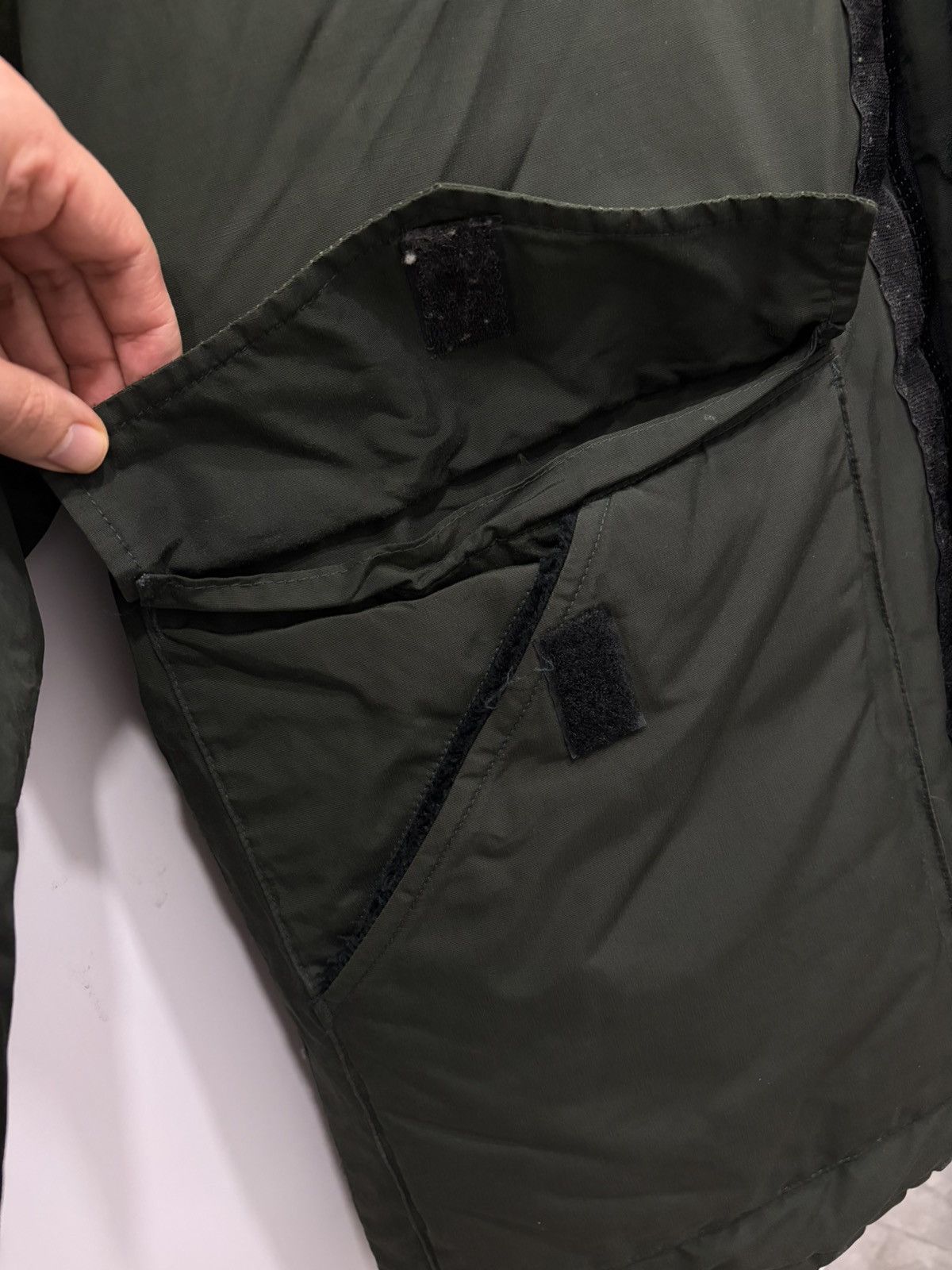 Canada Goose CANADA GOOSE Jacket Down Heli Parka Zip Green Vintage 80s Size US L / EU 52-54 / 3 - 13 Thumbnail