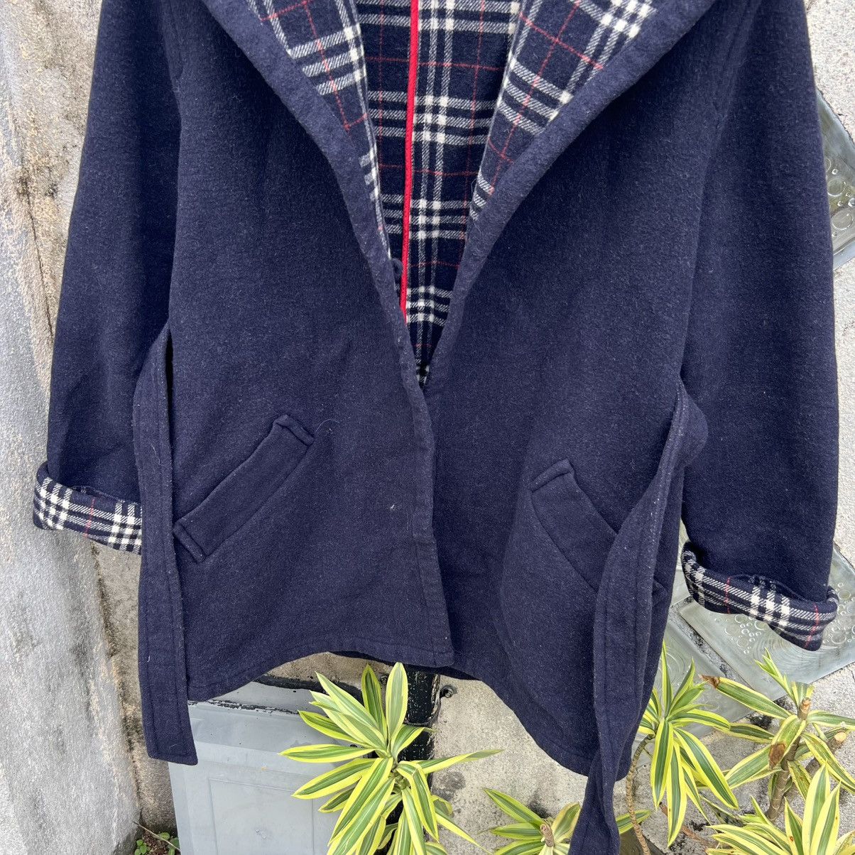 Burberry “BURBERRY” WOOL LONG COAT JACKET Size M / US 6-8 / IT 42-44 - 5 Thumbnail