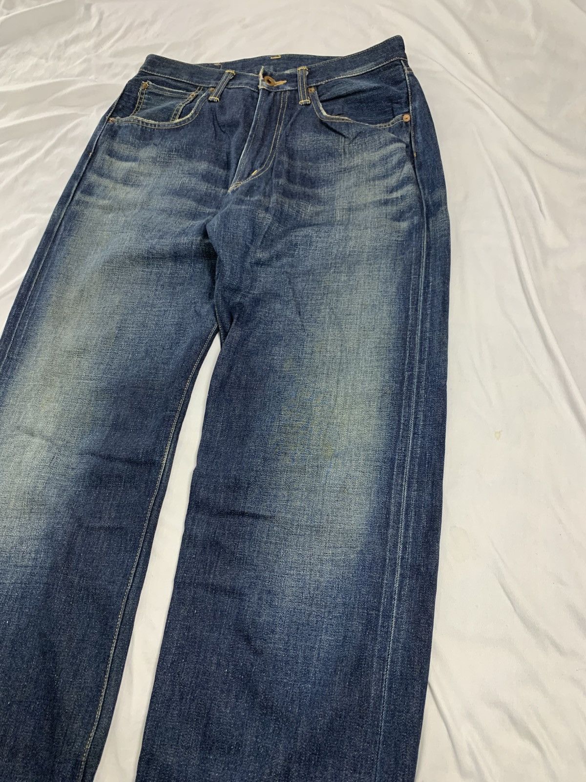 Edwin Vintage edwin selvedge raw jeans denim Size US 31 - 5 Thumbnail