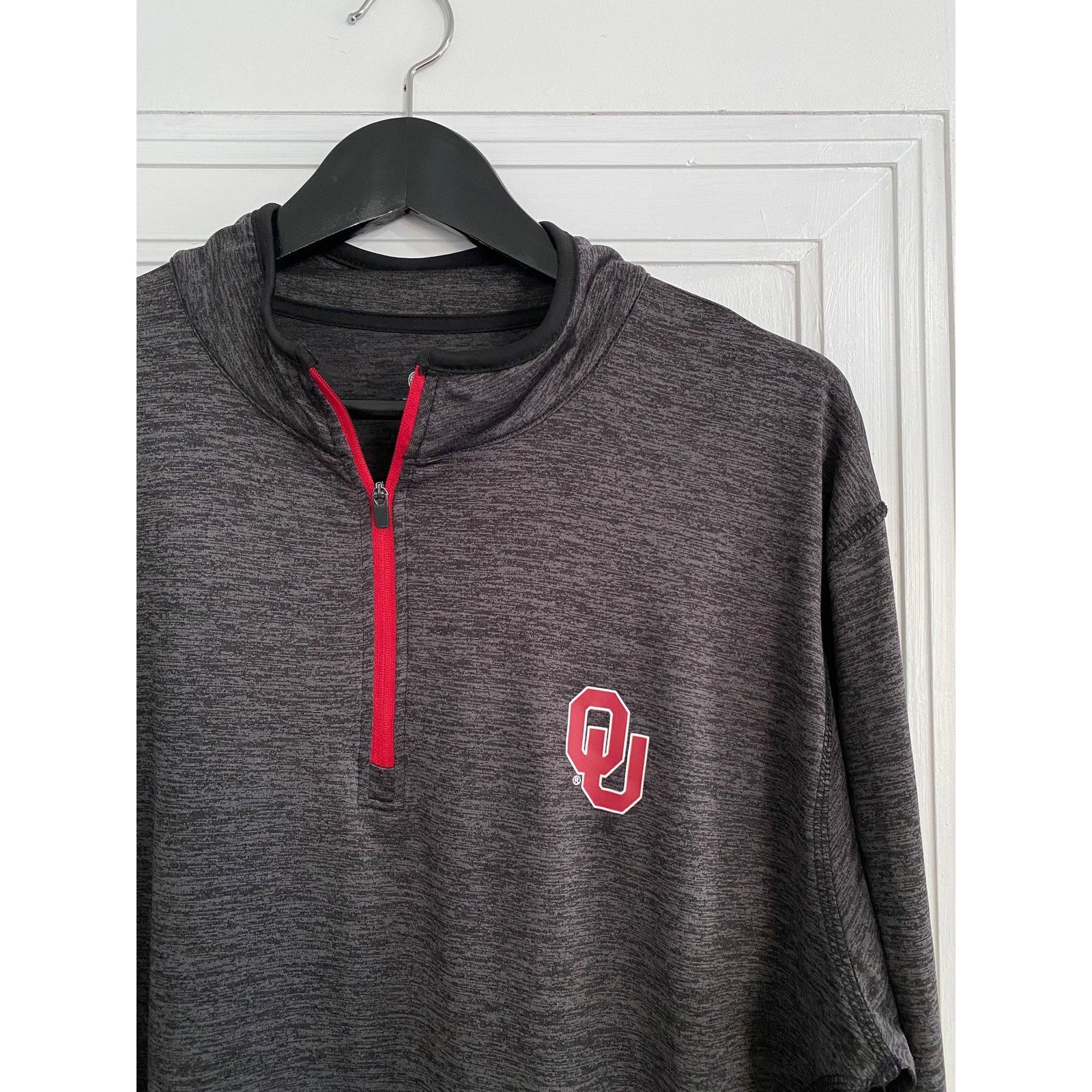 Colosseum Athletics Oklahoma Sooners 1/4-Zip Men's Size XL Size US XL / EU 56 / 4 - 2 Thumbnail