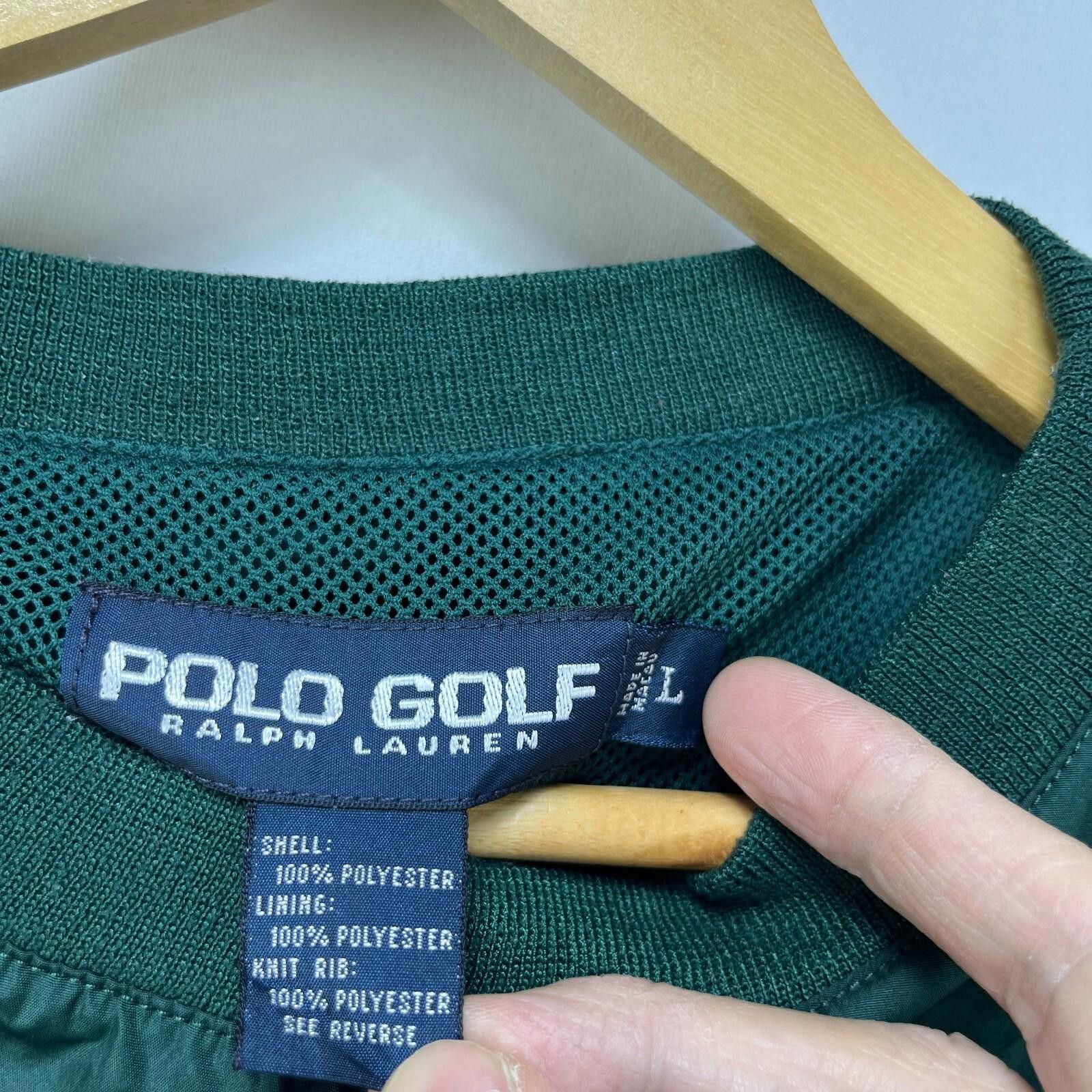 Polo Ralph Lauren Vintage Polo Ralph Lauren Golf Windbreaker Jacket Large Size US L / EU 52-54 / 3 - 4 Thumbnail