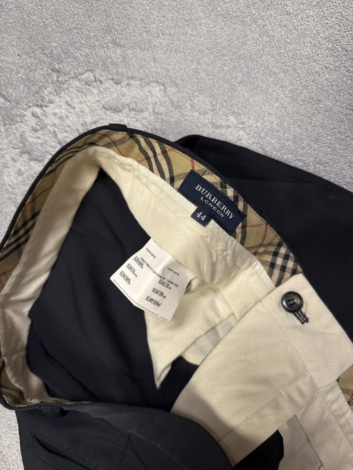 Burberry 90s BURBERRY PANTS MERCER CHROME OLD MONEY CLASSIC LUXURY Size US 34 / EU 50 - 7 Thumbnail