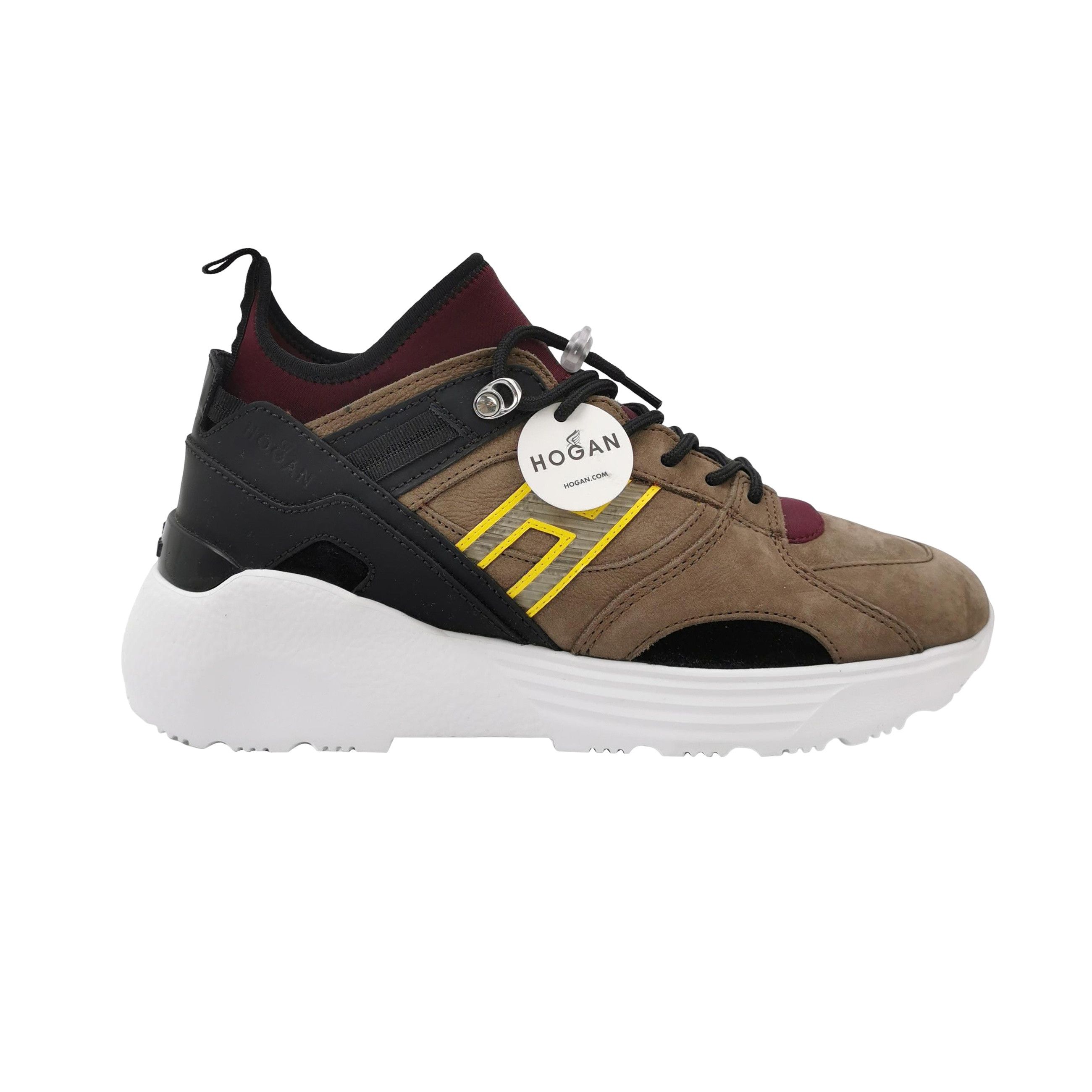 Hogan Hogan Multi Leather Suede Low-Top Sneakers 40 Size US 7 / EU 40 - 1 Thumbnail