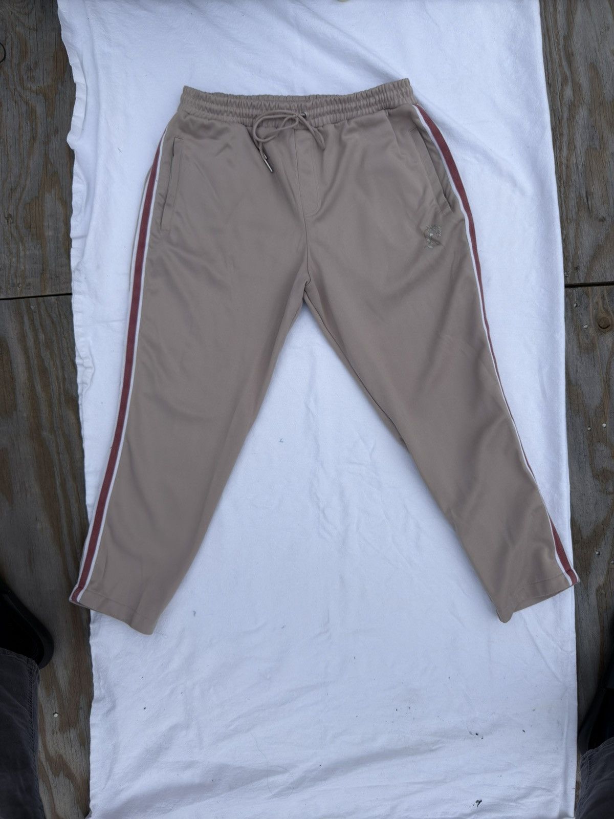 Kith × Vintage Kith tan and orange track pants Size US 32 / EU 48 - 2 Thumbnail