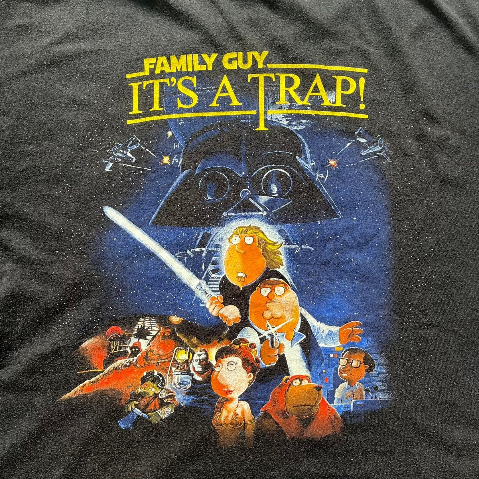 Star Wars Family Guy Star Wars It's a Trap! Tee Size US L / EU 52-54 / 3 - 2 Thumbnail