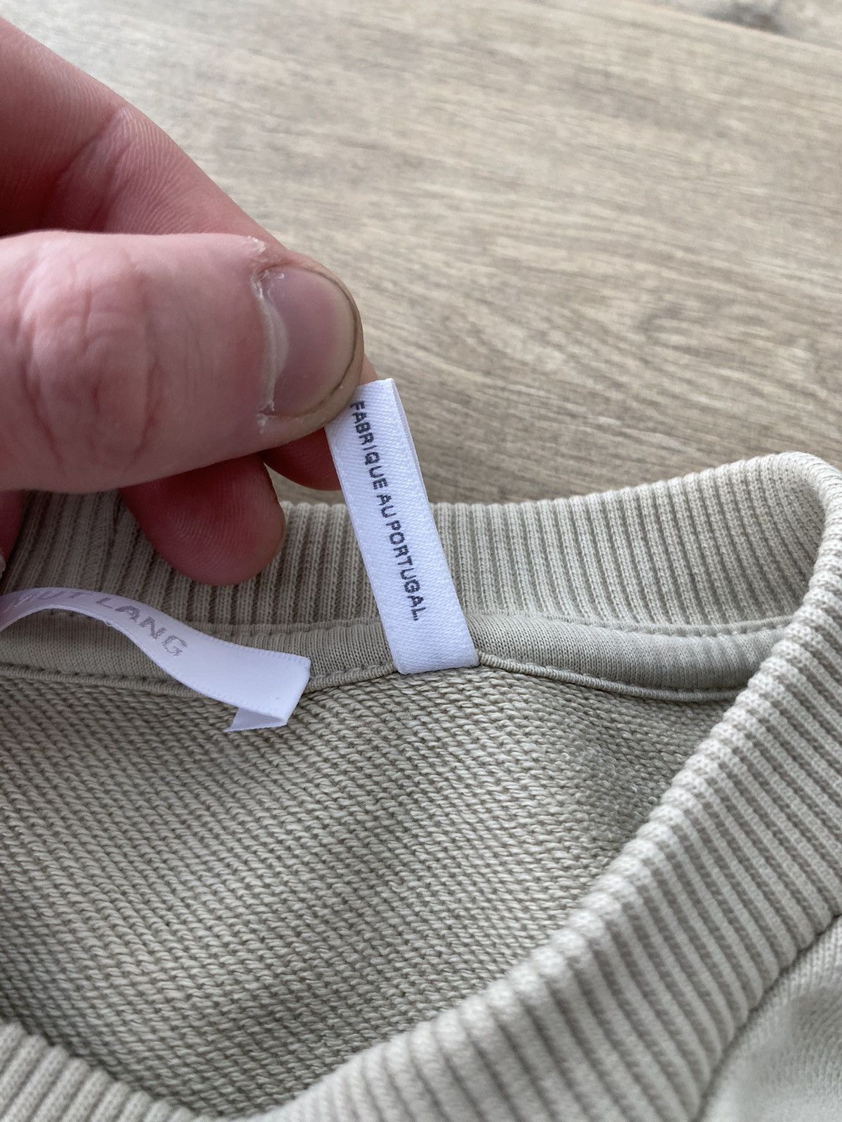 Helmut Lang Helmet Lang box logo sweatshirt Size US M / EU 48-50 / 2 - 13 Thumbnail