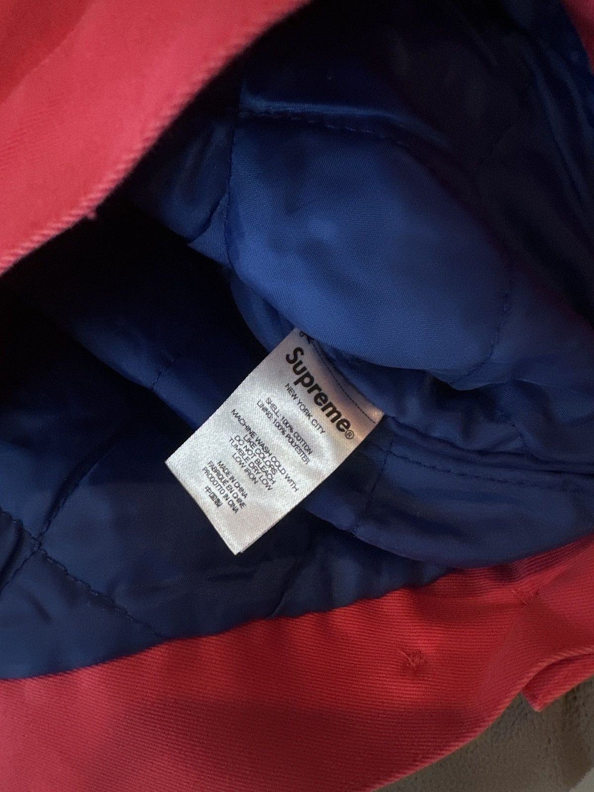 Supreme Supreme x COMME des GARCONS Zip Up Jacket Size US XL / EU 56 / 4 - 12 Thumbnail