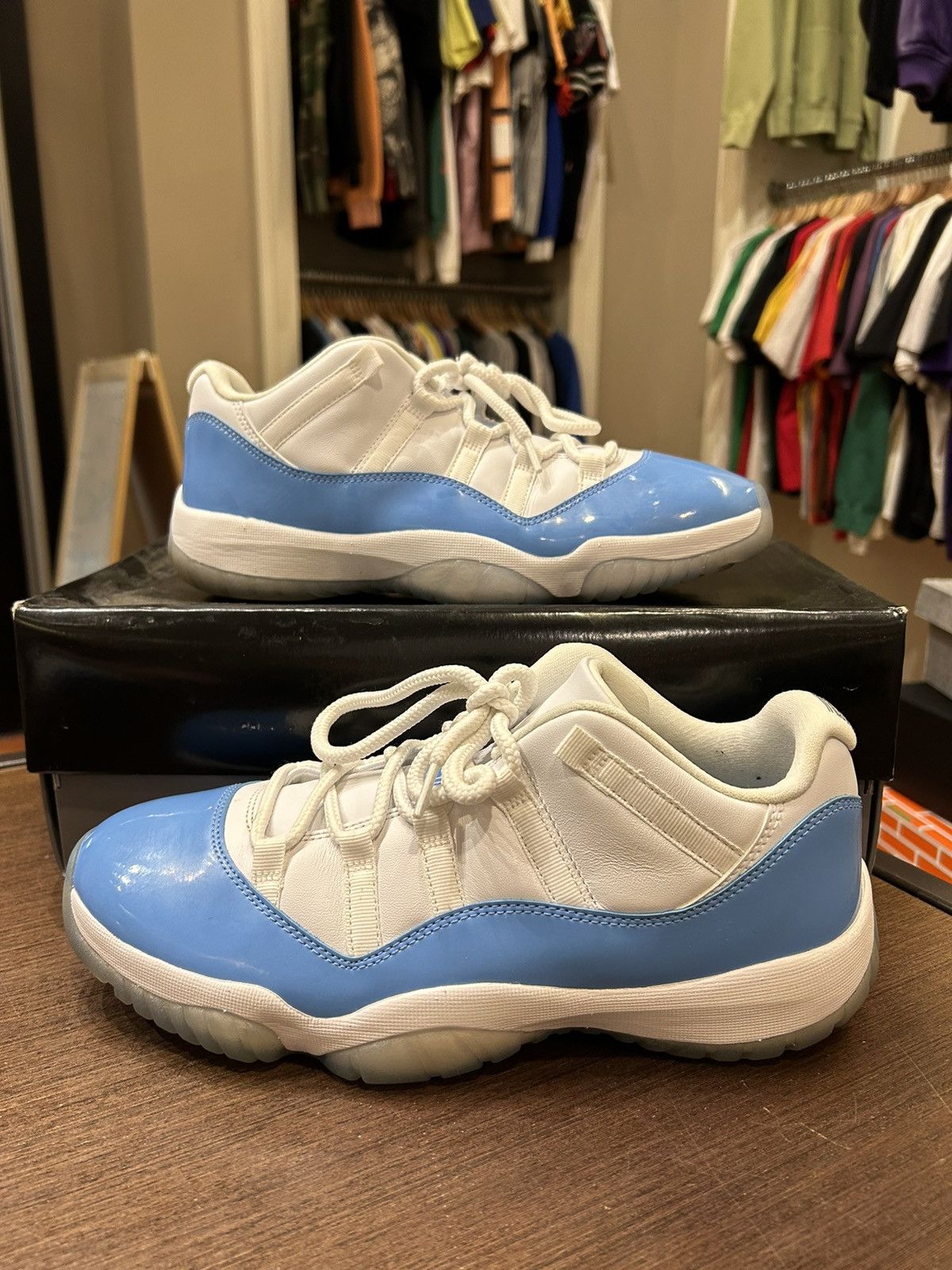 Jordan Brand Jordan 11 Retro Low University Blue (2017) Size US 10 / EU 43 - 1 Thumbnail