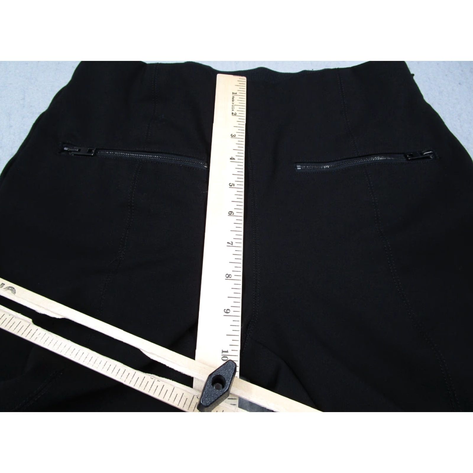 Rag & Bone Rag & Bone Pants Women 4 Black Mid Rise Skinny Tapered Zip Pockets 26x26 Size 27" / US 4 / IT 40 - 6 Thumbnail