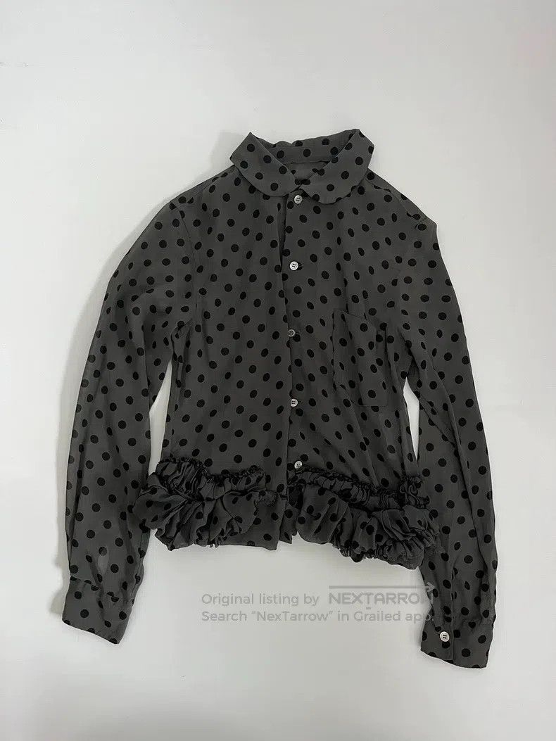 Comme des Garcons Comme des Garcons Polka dot top, shirt Size XS / US 0-2 / IT 36-38 - 4 Thumbnail
