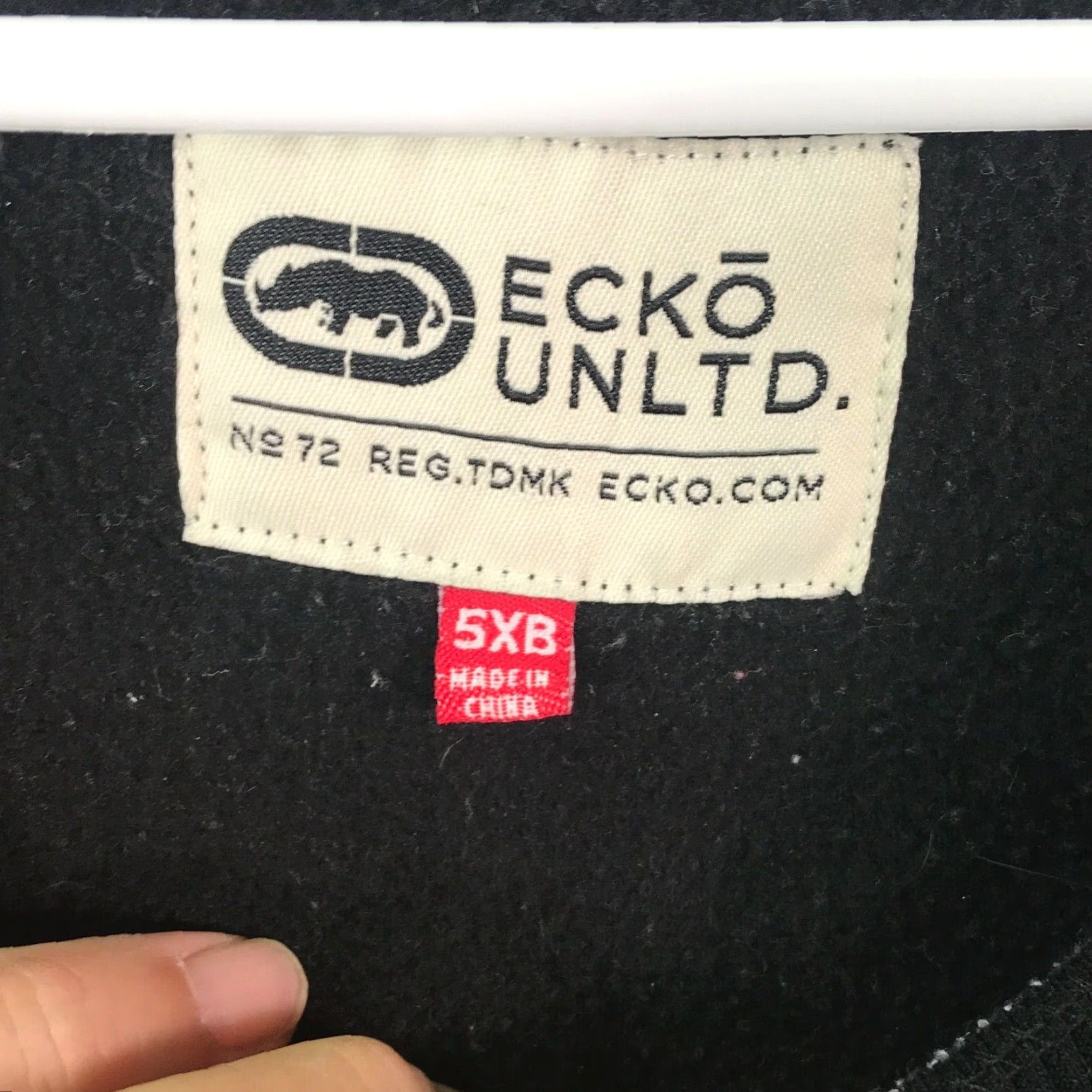 Ecko Unltd. Ecko Unltd. Mens Pullover Geometric Print Black Knit Sweatshirts 5XB Long Sleeve Size 5X Size US XXL / EU 58 / 5 - 5 Thumbnail