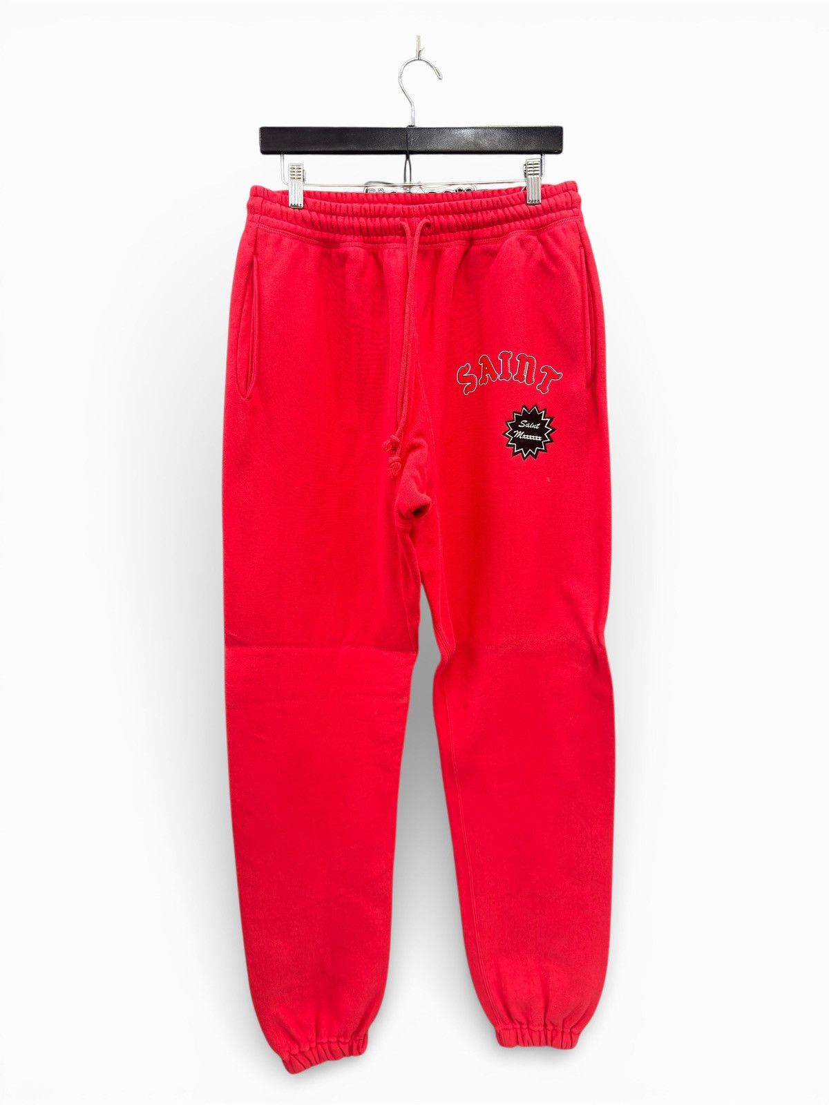 Saint Michael Saint Michael Red Sweatpants Size US 32 / EU 48 - 1 Thumbnail