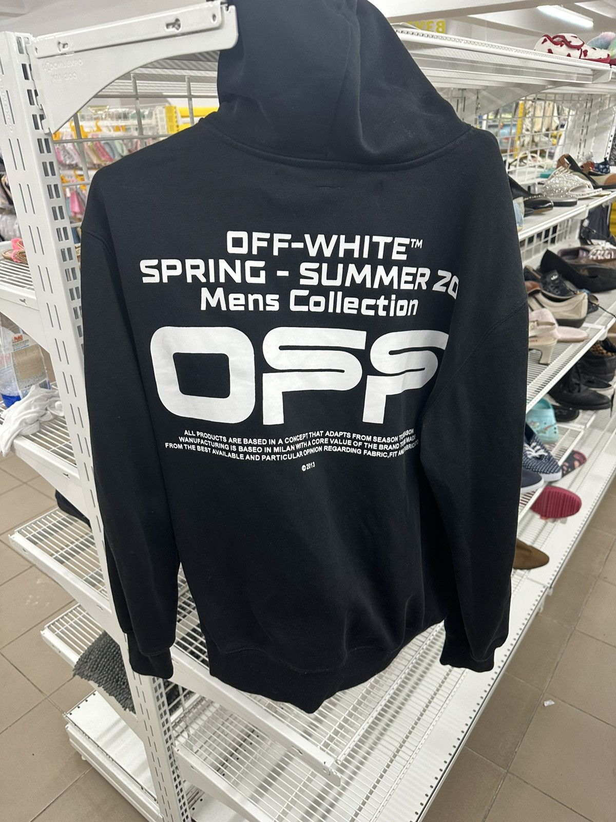 image of Off White Spring-Summer 20 Men’S Collection in Blue, Men's (Size Small)