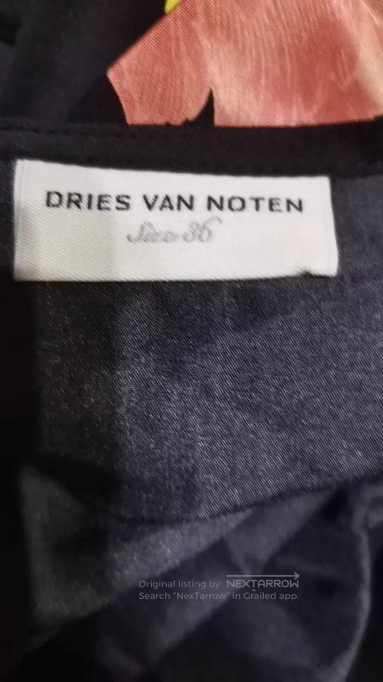 Dries Van Noten Dries Van Noten Runway-Exclusive Blooming Flower Silk Dres Size M / US 6-8 / IT 42-44 - 6 Thumbnail