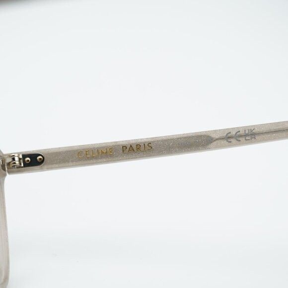 Celine Celine CL50115I 020 Eyeglasses Milky Grey Size ONE SIZE - 8 Thumbnail