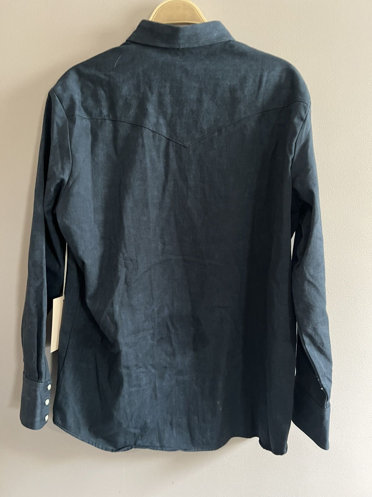 One of These Days One Of These Days Western Shirt Navy DOTDSS22-WSN Size US L / EU 52-54 / 3 - 3 Thumbnail