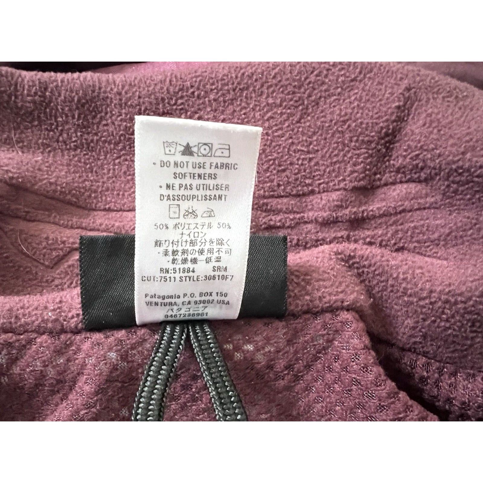 Patagonia Patagonia Women's Jacket XS Purple Rubicon Hooded Ski Winter Size XS / US 0-2 / IT 36-38 - 6 Thumbnail