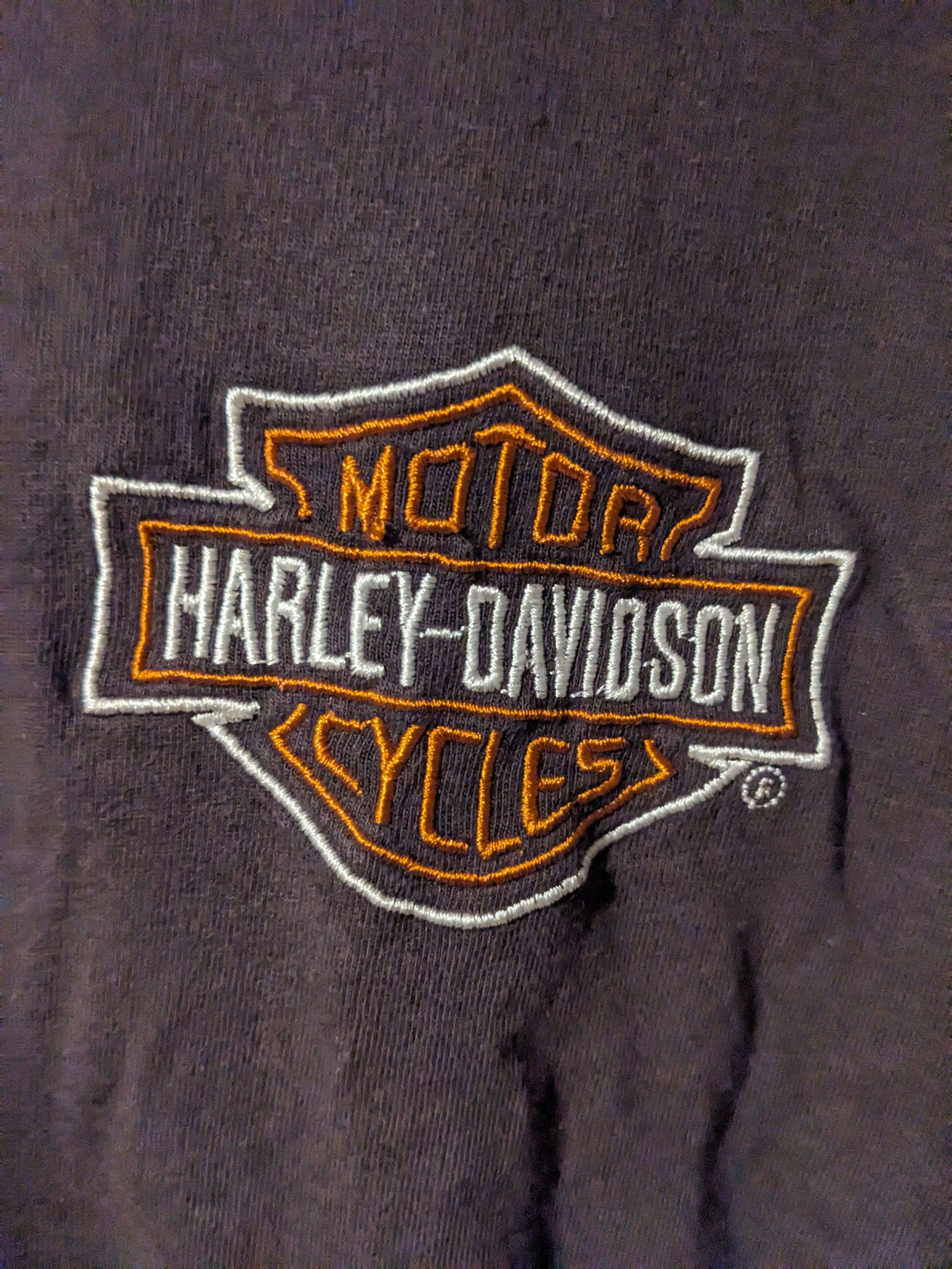 Harley Davidson × Vintage Vintage Y2K Harley Davidson Motorcycle Long-sleeve T-Shirt Size US XL / EU 56 / 4 - 7 Thumbnail