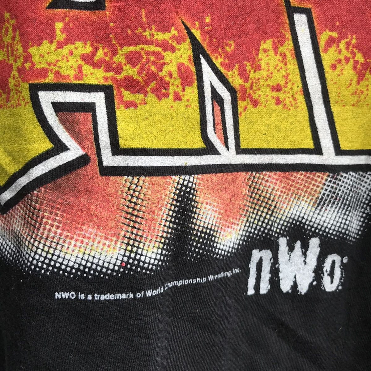 Vintage Vintage rare 90s GIANT Big Show nwo tee wrestling Size US XL / EU 56 / 4 - 4 Thumbnail