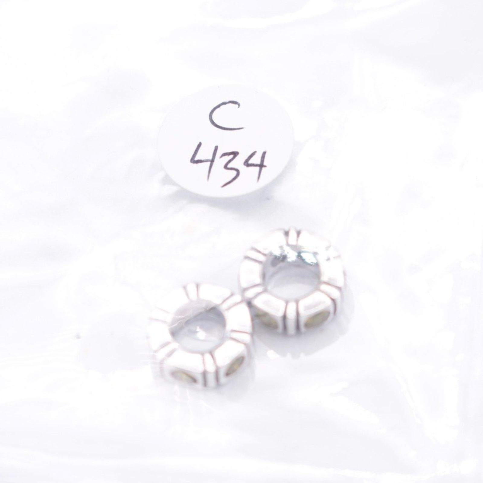 pandora Two Authentic Pandora Trinity Green CZ Spacers - 790368GCZ Size ONE SIZE - 11 Thumbnail