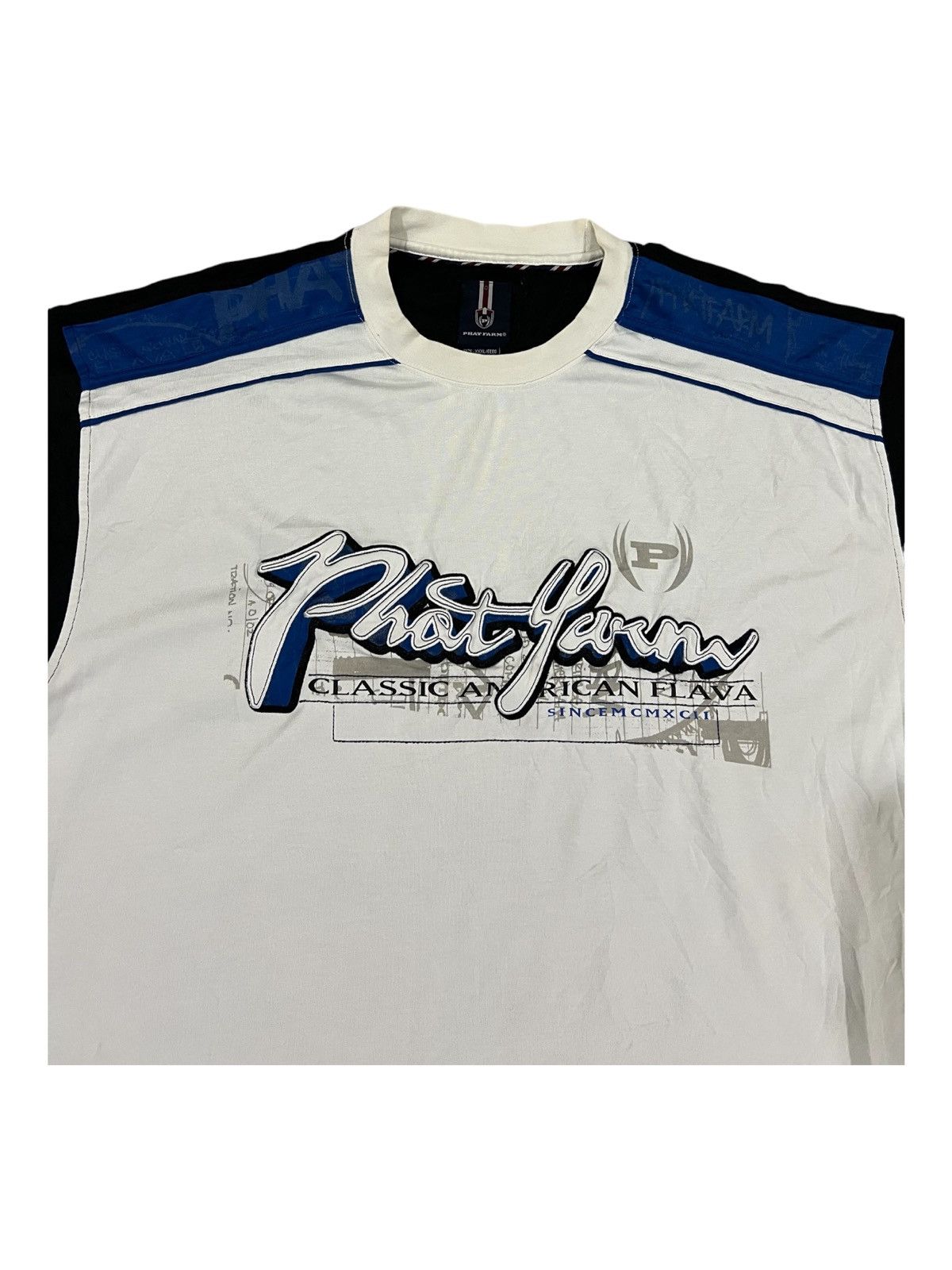 Damani Dada Y2K Phat Farm Classic Flava Baggy Oversized Hiphop Jersey Size US XXL / EU 58 / 5 - 4 Thumbnail